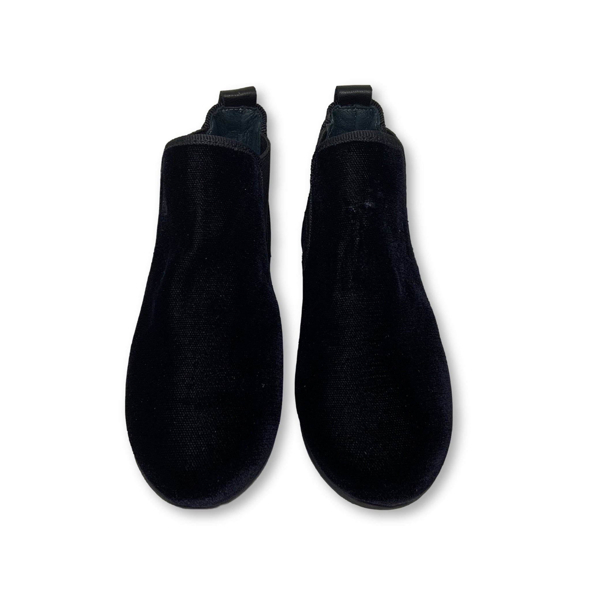 Black Velvet Ankle Boots for Women - Stylish & Comfortable Fall Winter Fashion Shoes - Perfect for Parties, Work & Casual Outfits