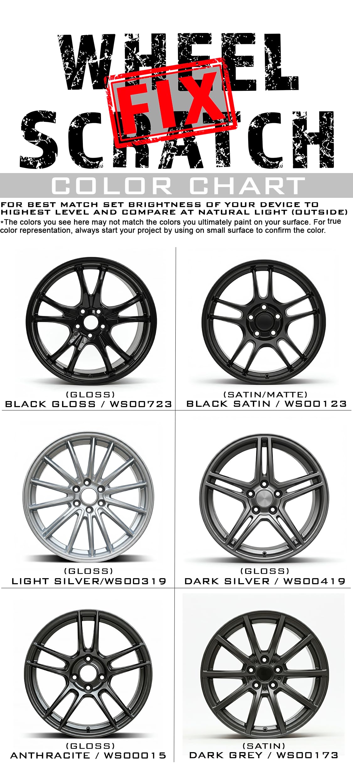 Gloss Black Rim Touch Up Paint Kit - Car Wheel Scratch Repair Kit with Paint Pen for Alloy Wheels | Universal Curb Rash & Rim Repair | Perfect for DIY Car Maintenance & Wheel Restoration
