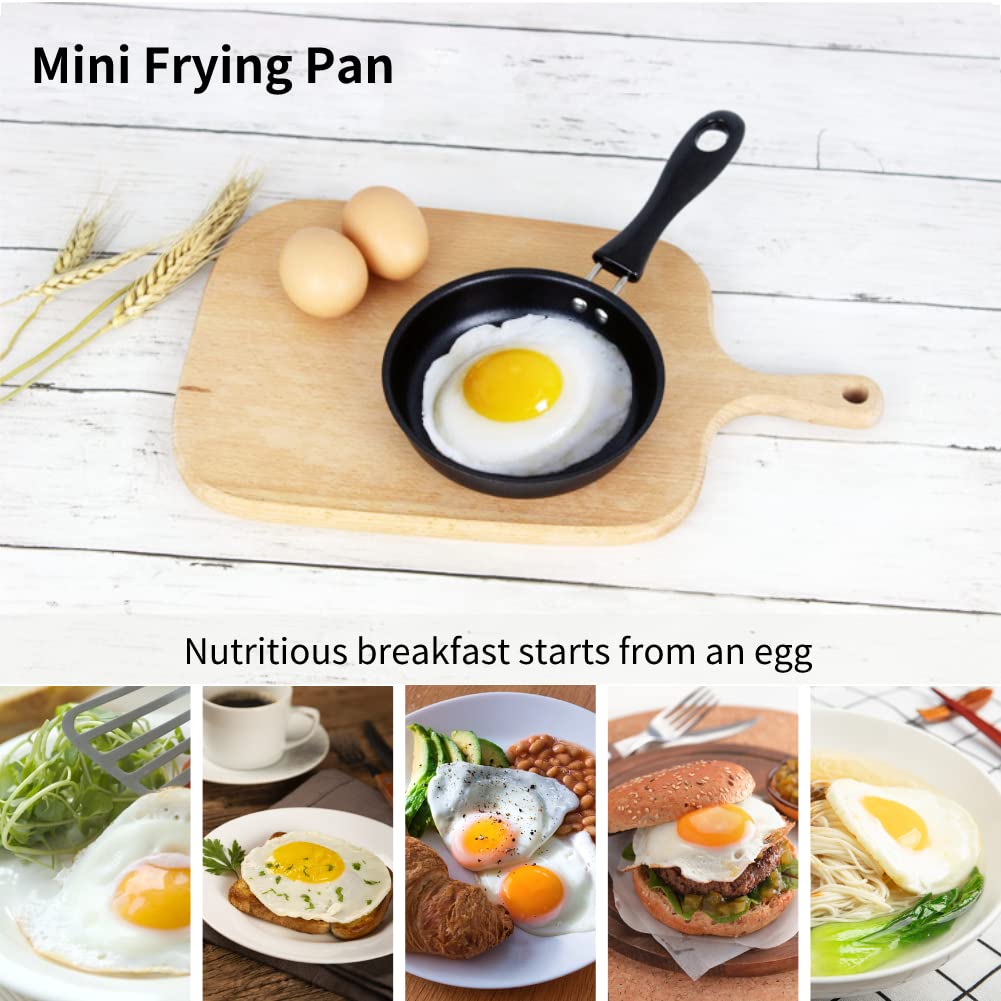 TOPINCN Ceramic Nonstick Frying Pan - Copper Coated Egg Pan, Skillet & Saute Pan for Perfect Omelets & Stir-Fry | Ideal for Breakfast, Camping & Home Cooking