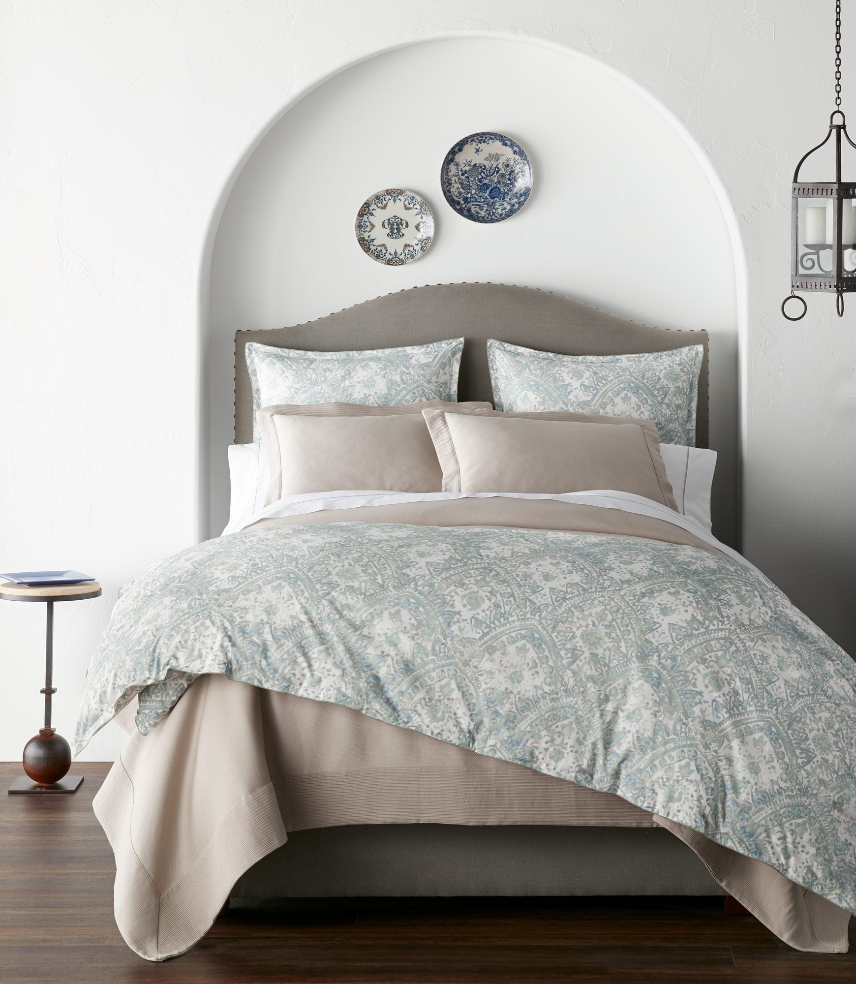 Premium Seville Percale Duvet Cover Set - 100% Cotton, Breathable & Soft Bedding - Perfect for Master Bedroom, Guest Room & Luxury Hotels