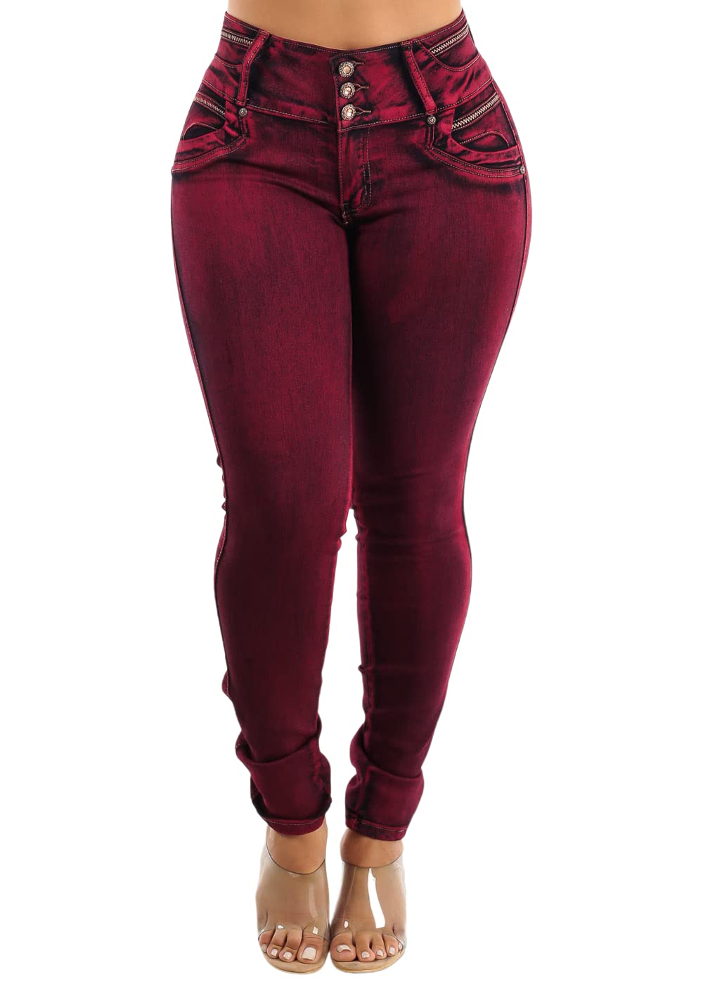 Best Butt Lifting Jeans for Women - High Waisted Skinny Stretch Denim Pants with Booty Lift Technology | Perfect for Date Night, Clubbing & Casual Outfits