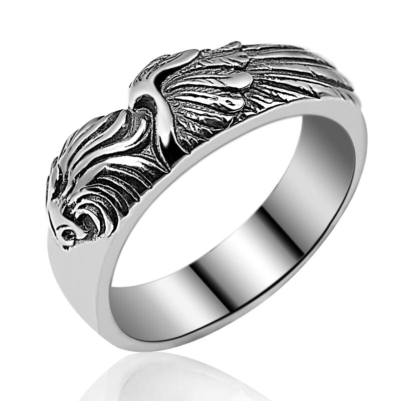 Lionheart Ring from Final Fantasy 8 - Sterling Silver 925 Anime Game Jewelry - Fantasy World Collection - Perfect for Cosplay, Gaming Conventions & FF8 Fans