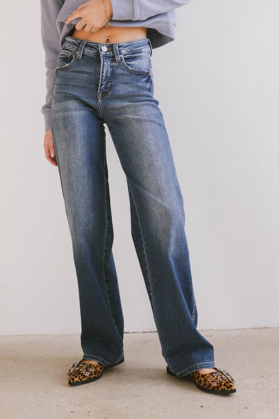 Jolianne Women's Baggy Jeans - High Waisted Relaxed Fit Denim Pants for Casual Wear & Street Style | Final Sale