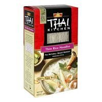 Thai Kitchen Thin Rice Noodles 8.8 Oz (Pack of 12) | Authentic Asian Stir Fry & Soup Noodles | Gluten Free & Vegan Friendly | Perfect for Pad Thai, Pho & Spring Rolls