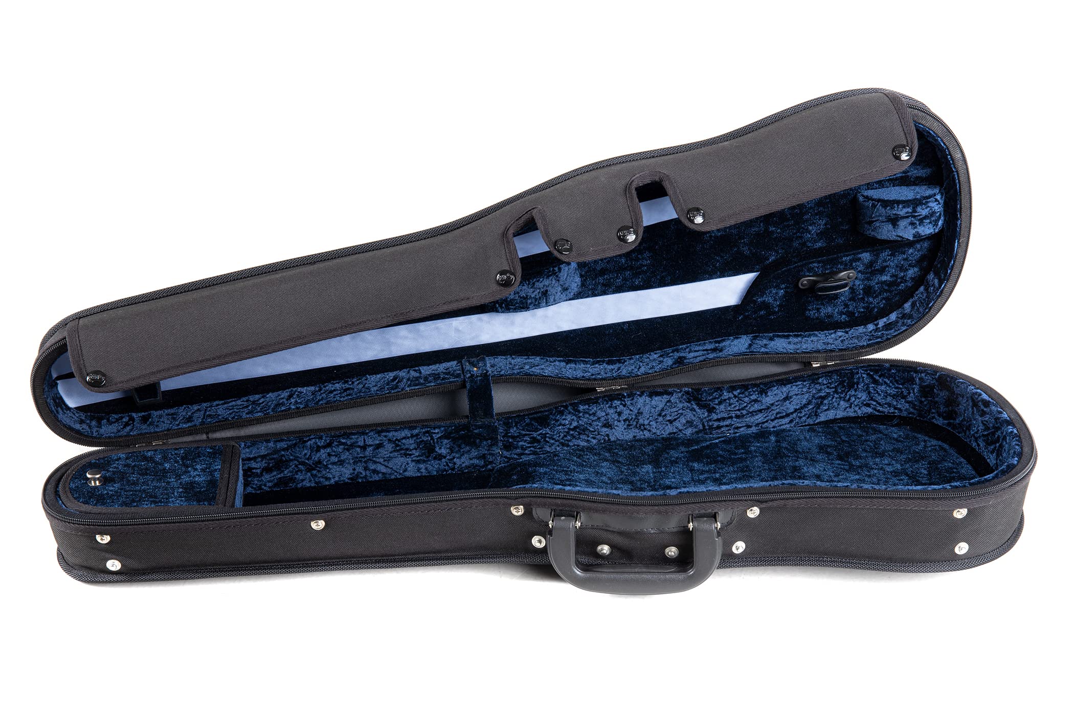 Gewa Violin Shaped Case Liuteria Concerto 1/16 - Premium Violin Case for 1/16 Size Instruments - Perfect for School, Practice & Travel