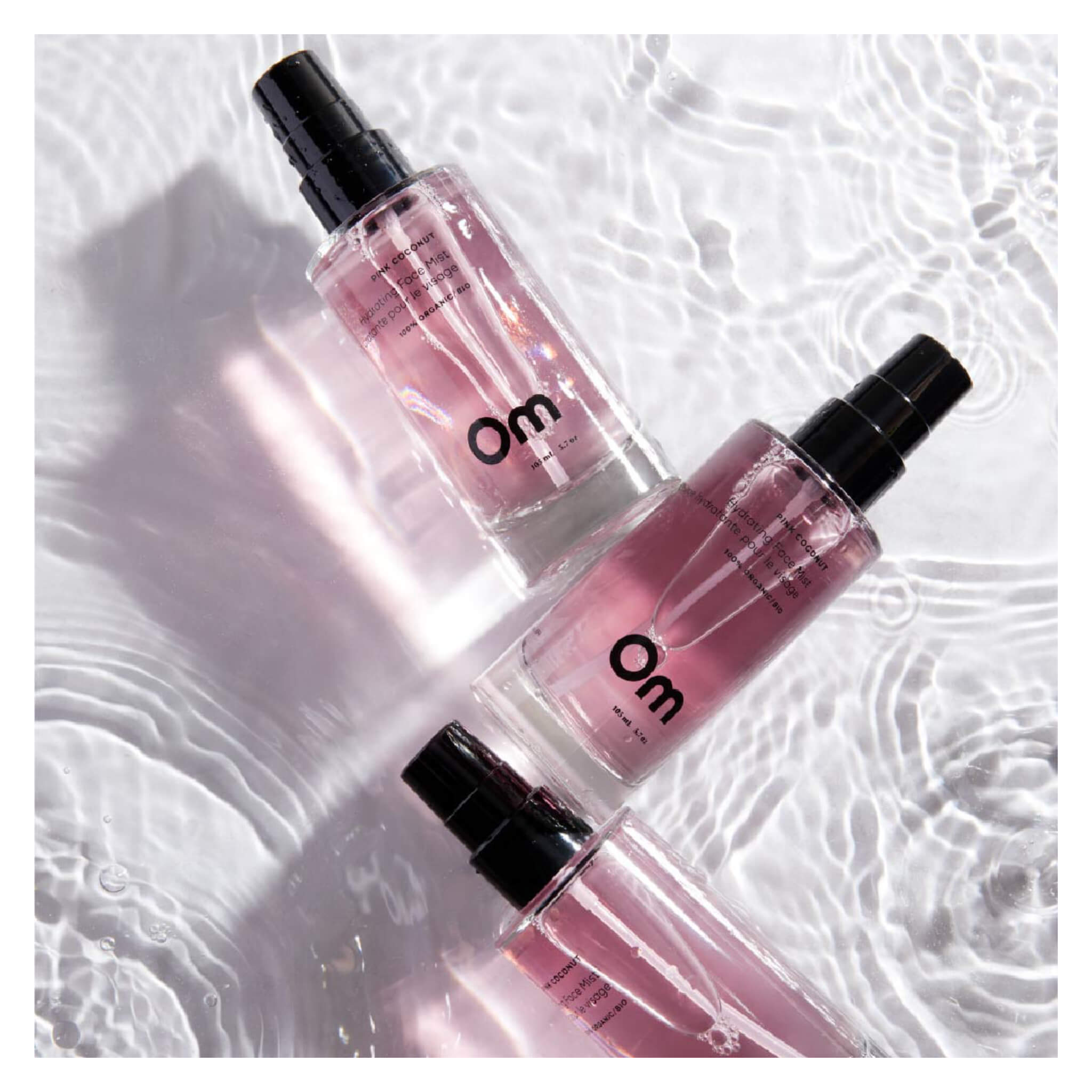 Pink Coconut Hydrating Face Mist Spray for Dry Skin - Organic Coconut Water Facial Toner with Vitamin E - Perfect for Travel, Gym & Daily Skincare Routine