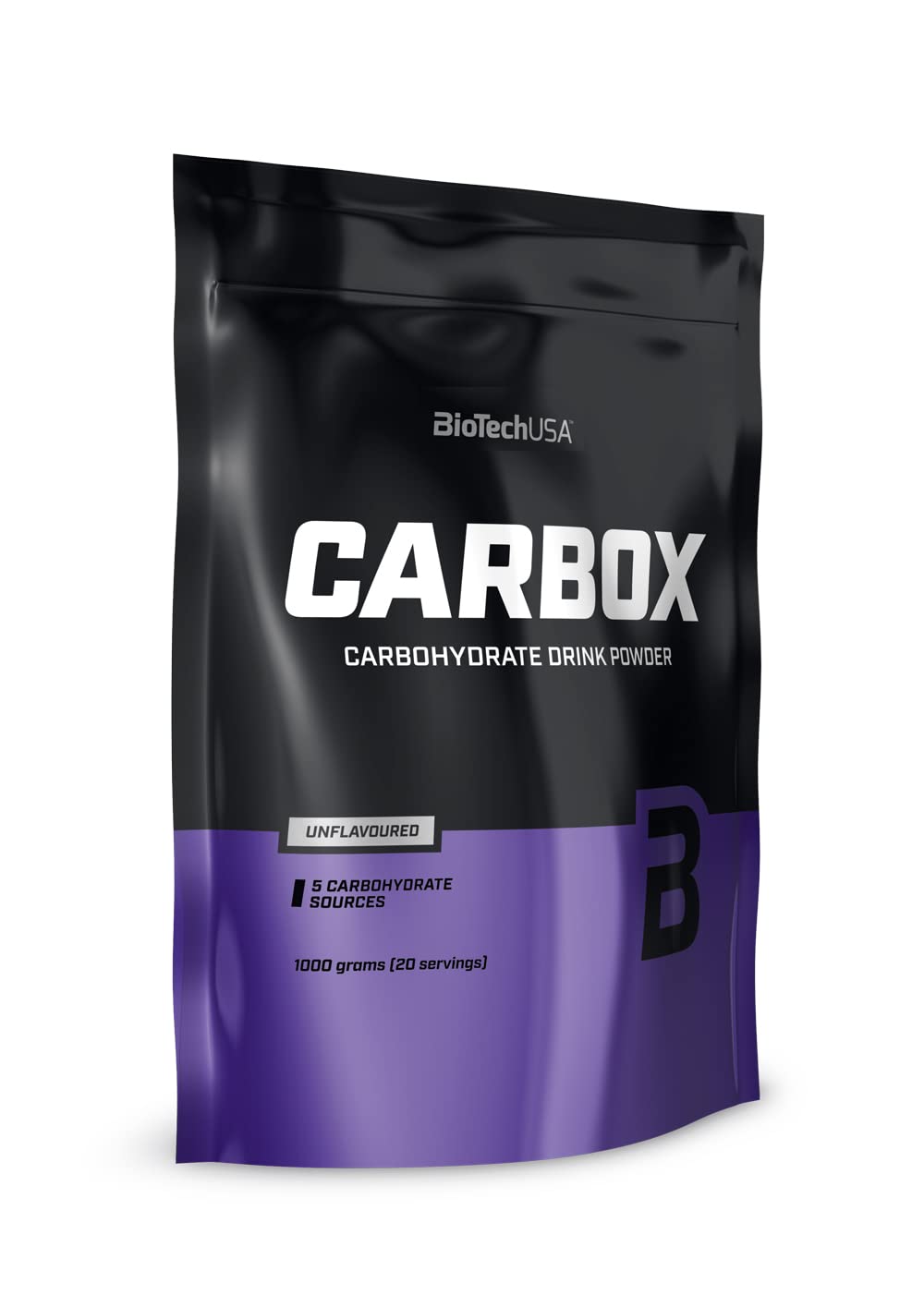BioTechUSA Carbox Protein Powder - Unflavored 1000g for Muscle Recovery & Workout Supplement | Post-Workout & Meal Replacement