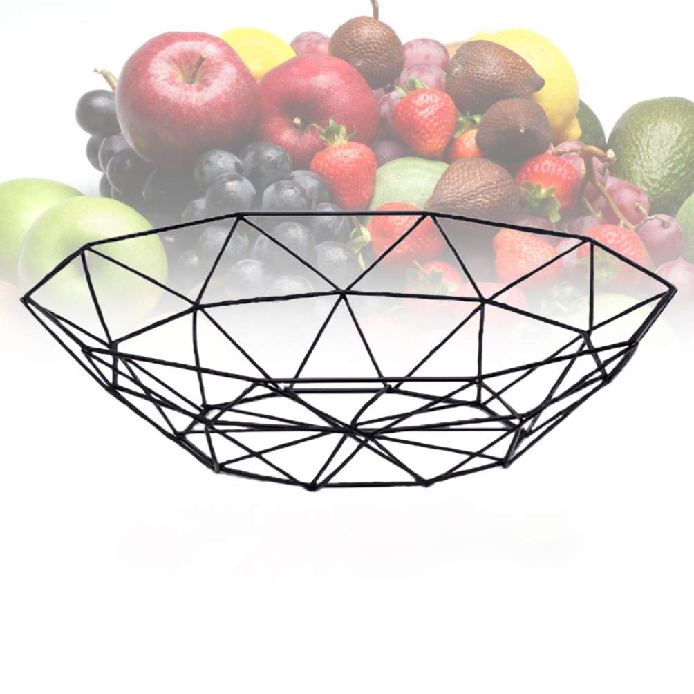 Cabilock 1-Piece Multipurpose Storage Basket - Snack, Fruit & Vegetable Drain Basket - Kitchen, Bathroom & Pantry Organizer for Fresh Produce, Dish Drying & Home Organization