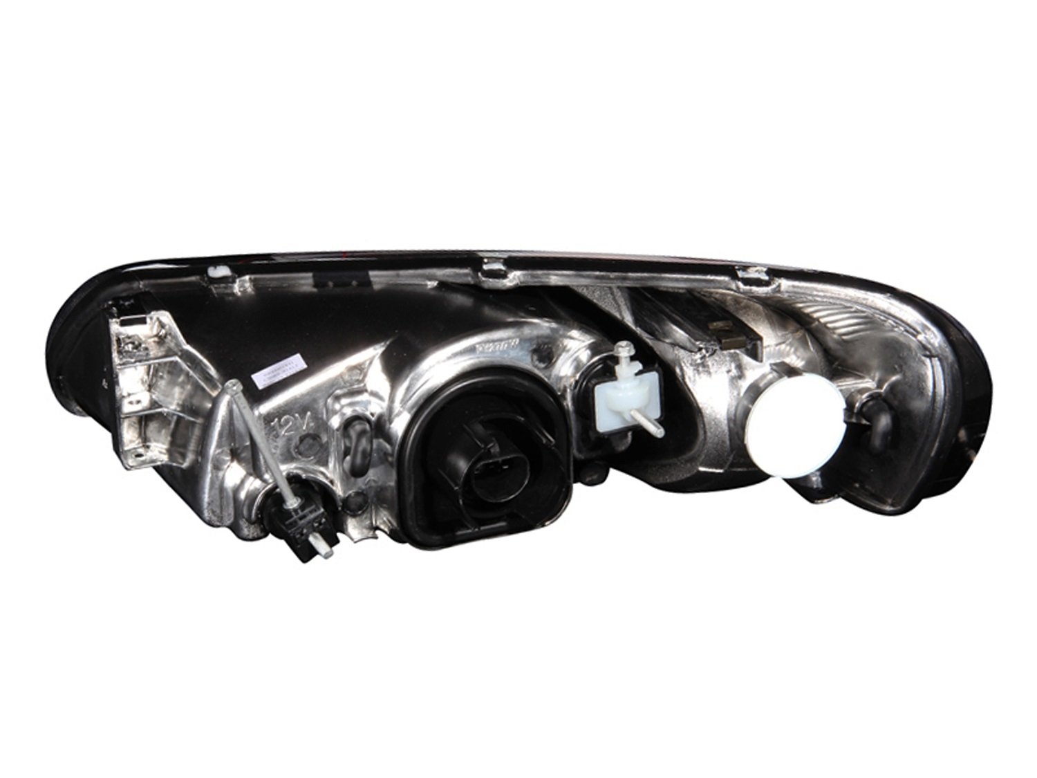 Anzo USA 121026 Chrysler Sebring Crystal Black Headlight Assembly Pair - Replacement Headlights for Improved Night Visibility & Style Upgrade