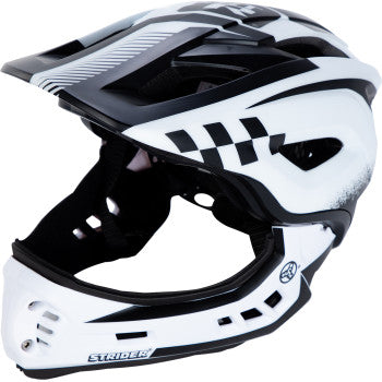Strider ST R Full Face Mountain Bike Helmet for Adults - Lightweight & Durable MTB Cycling Helmet with Ventilation - Perfect for Downhill, Trail Riding & BMX