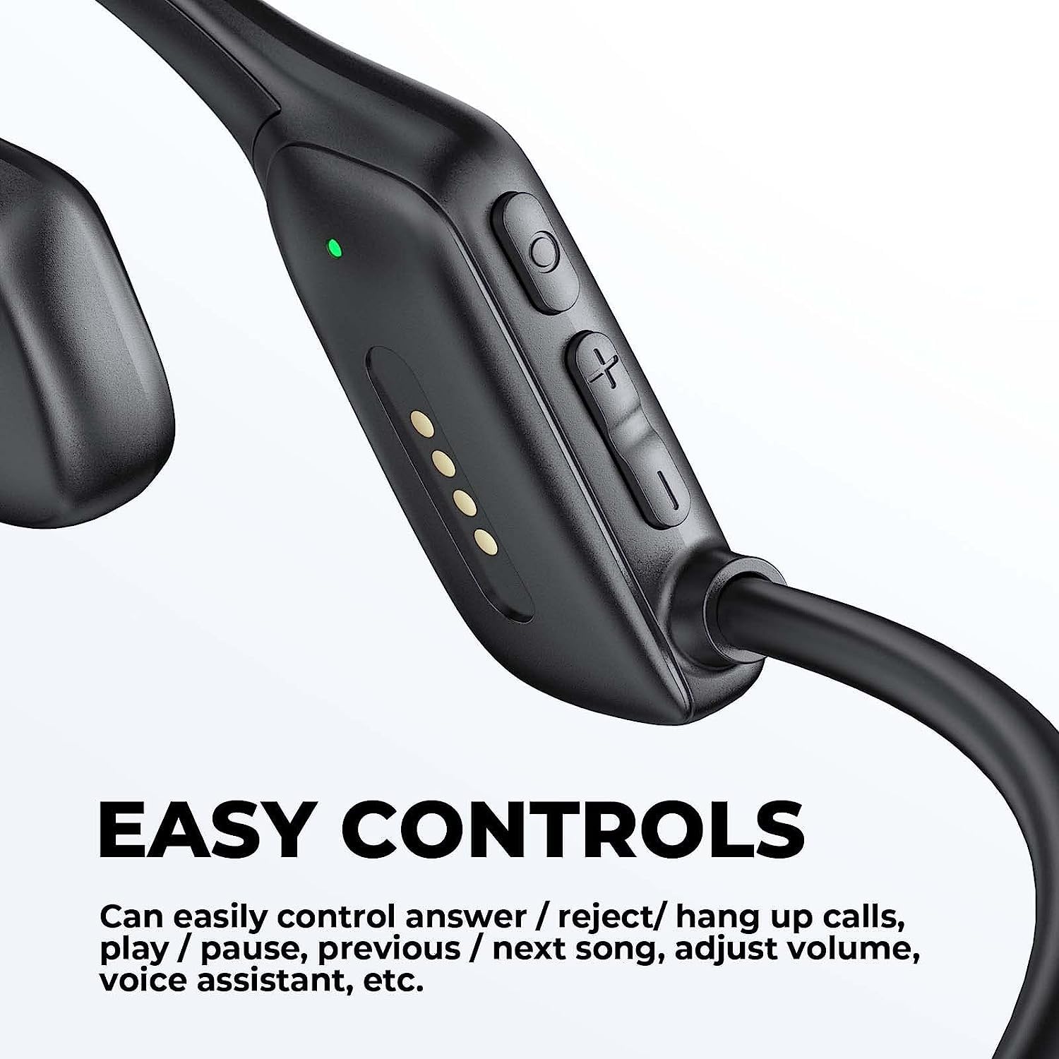 ANINUALE Bone Conduction Headphones Bluetooth 5.3 - IP68 Waterproof Wireless Open-Ear Headphones with 32GB MP3 Player for Swimming, Running, Diving, Cycling - Perfect for Workouts, Outdoor Sports & Water Activities