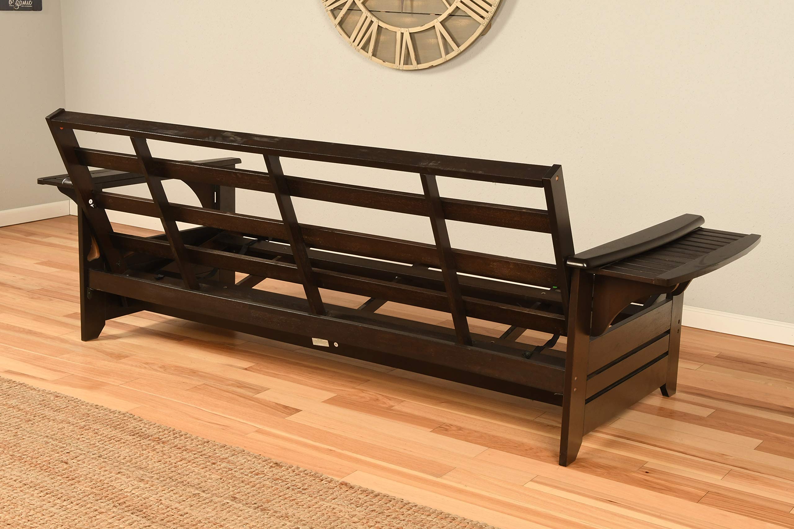 Kodiak Furniture Phoenix Futon Frame - Convertible Sofa Bed for Small Spaces, Dorm Rooms & Guest Rooms | Sturdy Metal Frame & Easy Assembly | Perfect for Apartments, Studios & Home Offices