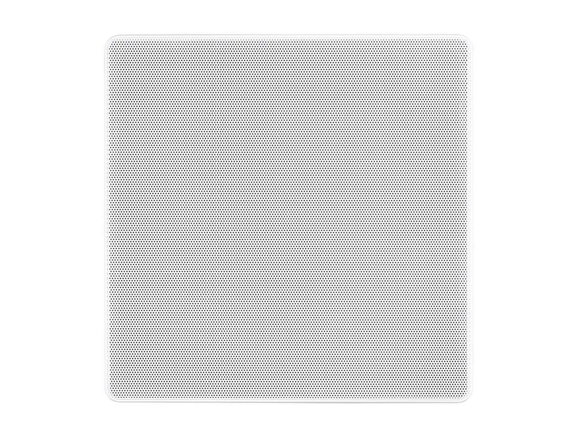 Monoprice Alpha Series 10-Inch Carbon Fiber In-Wall Subwoofer Speaker - 300W Power, Easy Installation for Home Theater & Surround Sound Systems (Off-White) - Perfect for Basement, Living Room, and Media Room Audio Setup