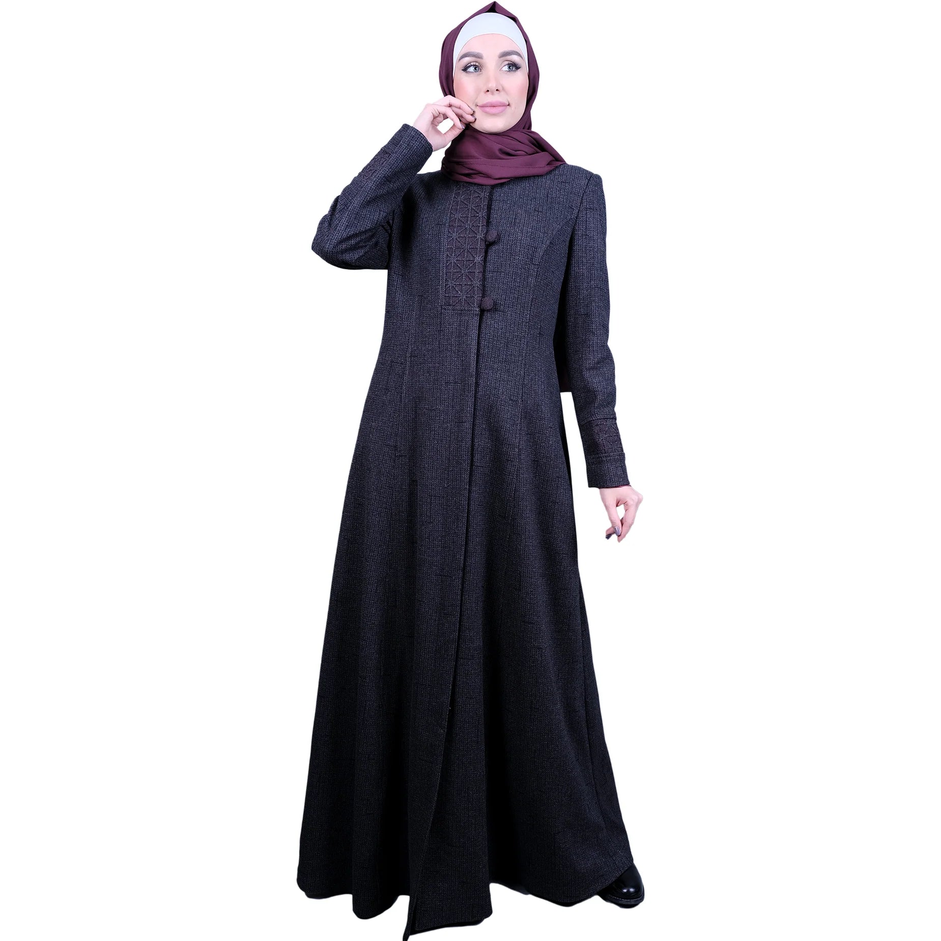 Stylish and Comfortable Wool Jilbab - Modest Fashion for Women | Perfect for Prayer, Daily Wear & Cold Weather