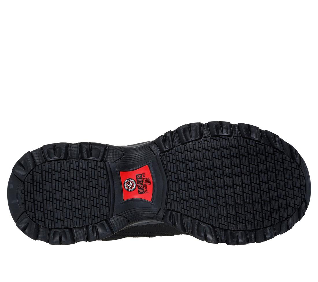 Holdredge Thorem Carbon Toe Work Boots - Black Safety Shoes for Construction & Industrial Work | OSHA Compliant Steel Toe Boots for Men