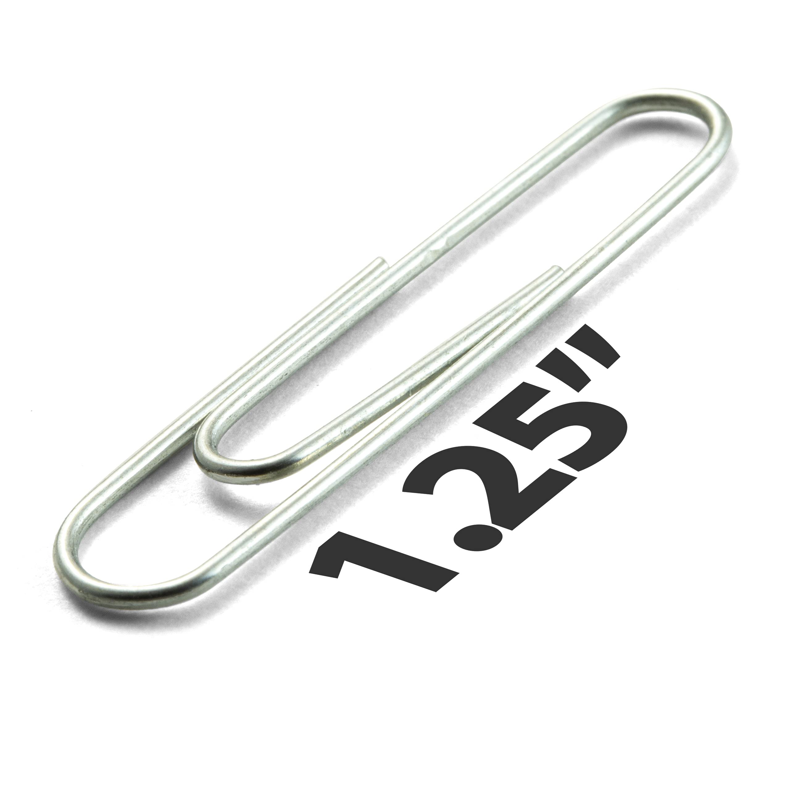 Officemate Recycled No. 1 Paper Clips - 1000 Clips (10 Boxes of 100) - 99961 - Eco-Friendly Office & School Supplies for Organizing Documents, Notes & Files