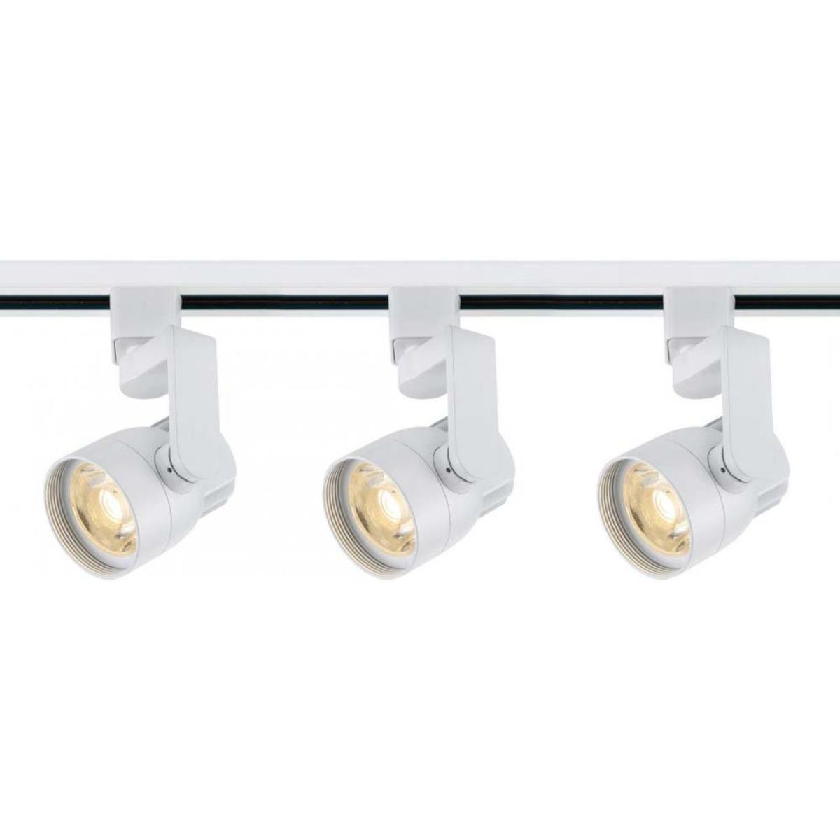 4ft 3-Light LED Track Lighting Kit - 36W 3000K Warm White, 3000 Lumens, 36° Beam Angle - Perfect for Kitchen, Living Room & Retail Store Lighting
