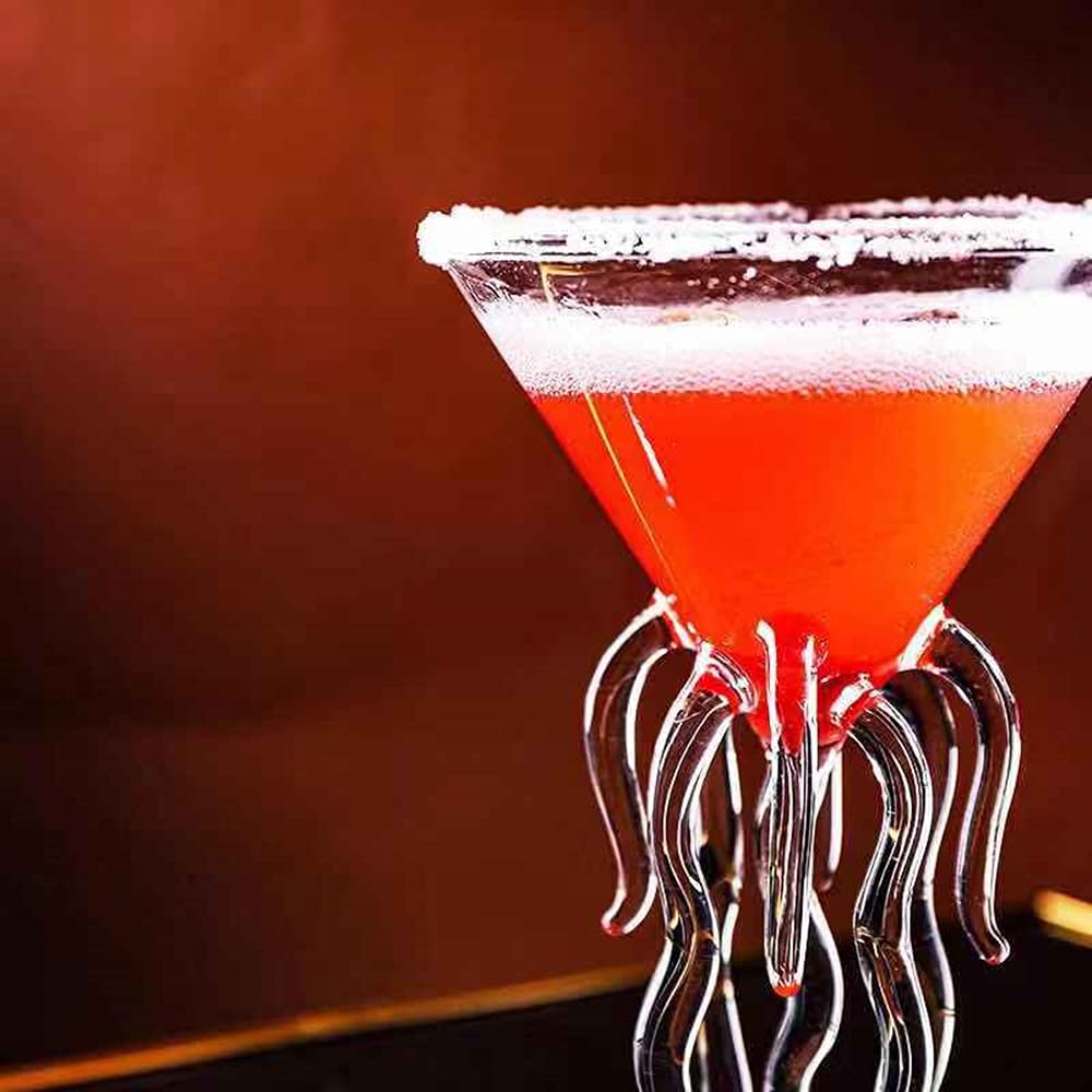 100ML Hurricane Glass - Elegant Cocktail Glass for Manhattans, Martinis & Wine | Modern Party Glassware for Home Bars, Weddings & Entertaining
