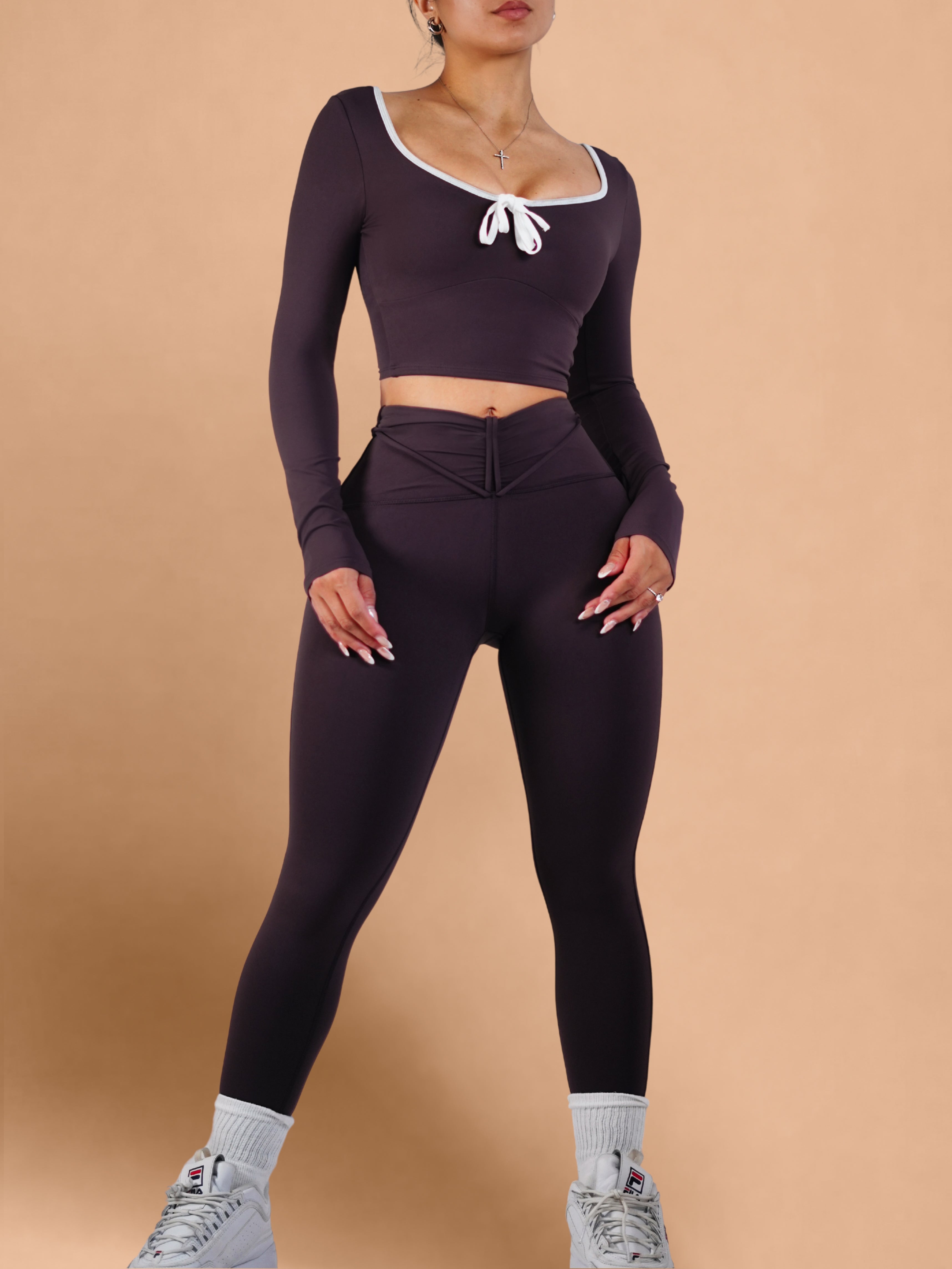 Blossom Active Leggings for Women - High Waist Yoga Pants, Twilight Purple, Breathable & Stretchy Workout Leggings - Perfect for Yoga, Gym, Running & Lounge Wear