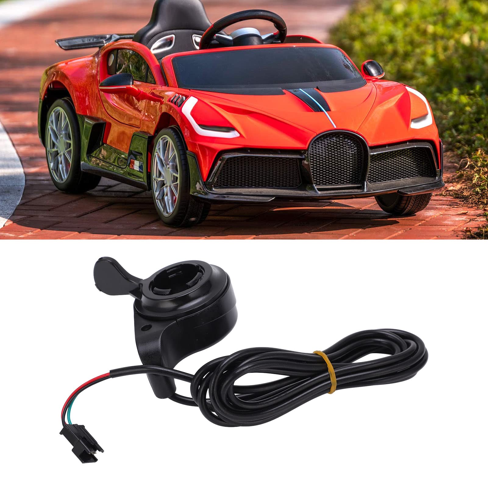 Universal Electric Bike Thumb Throttle - Speed Control Accelerator for E-Bikes & Scooters - Perfect for Commuting, Off-Road Adventures & Urban Riding