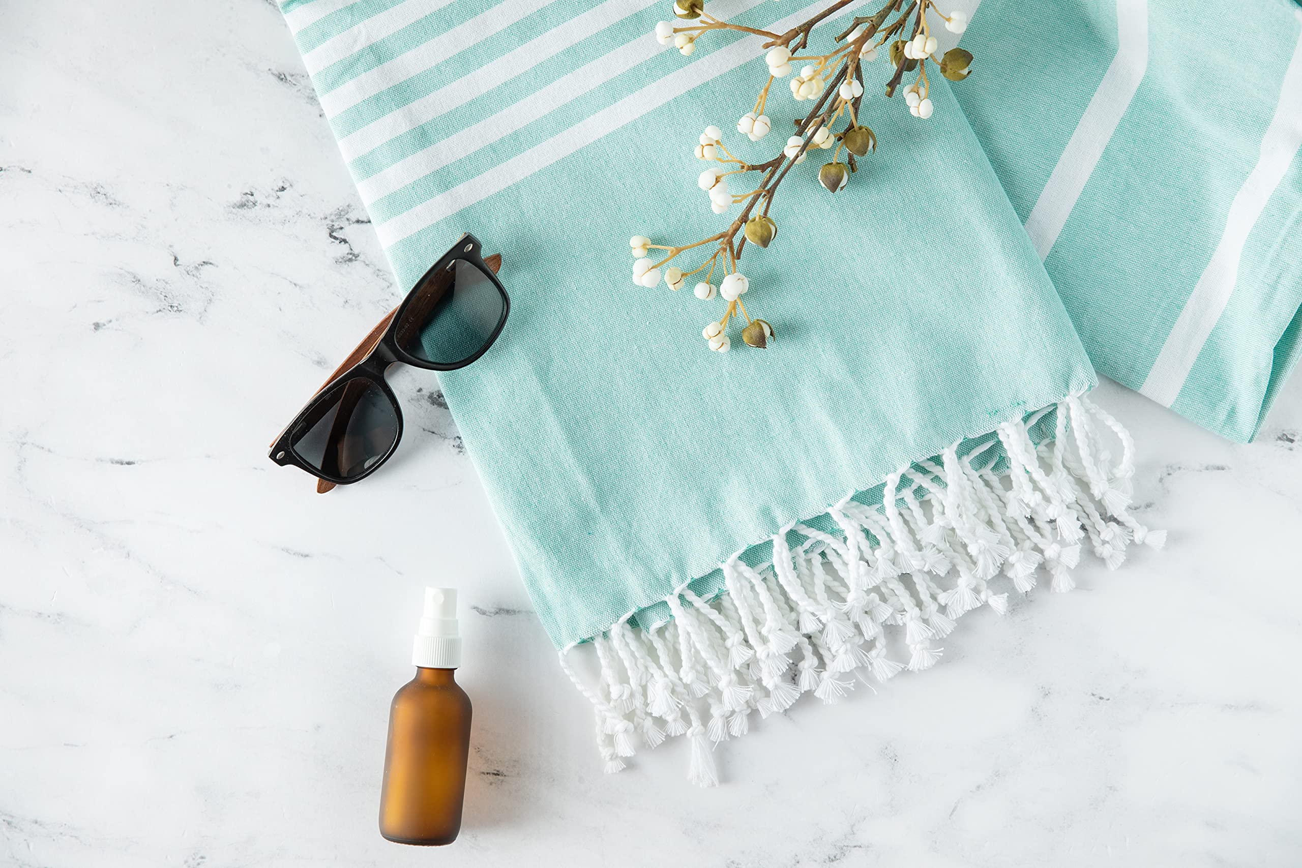 Premium 100% Organic Cotton Oversized Turkish Beach Towels - Extra Large 71