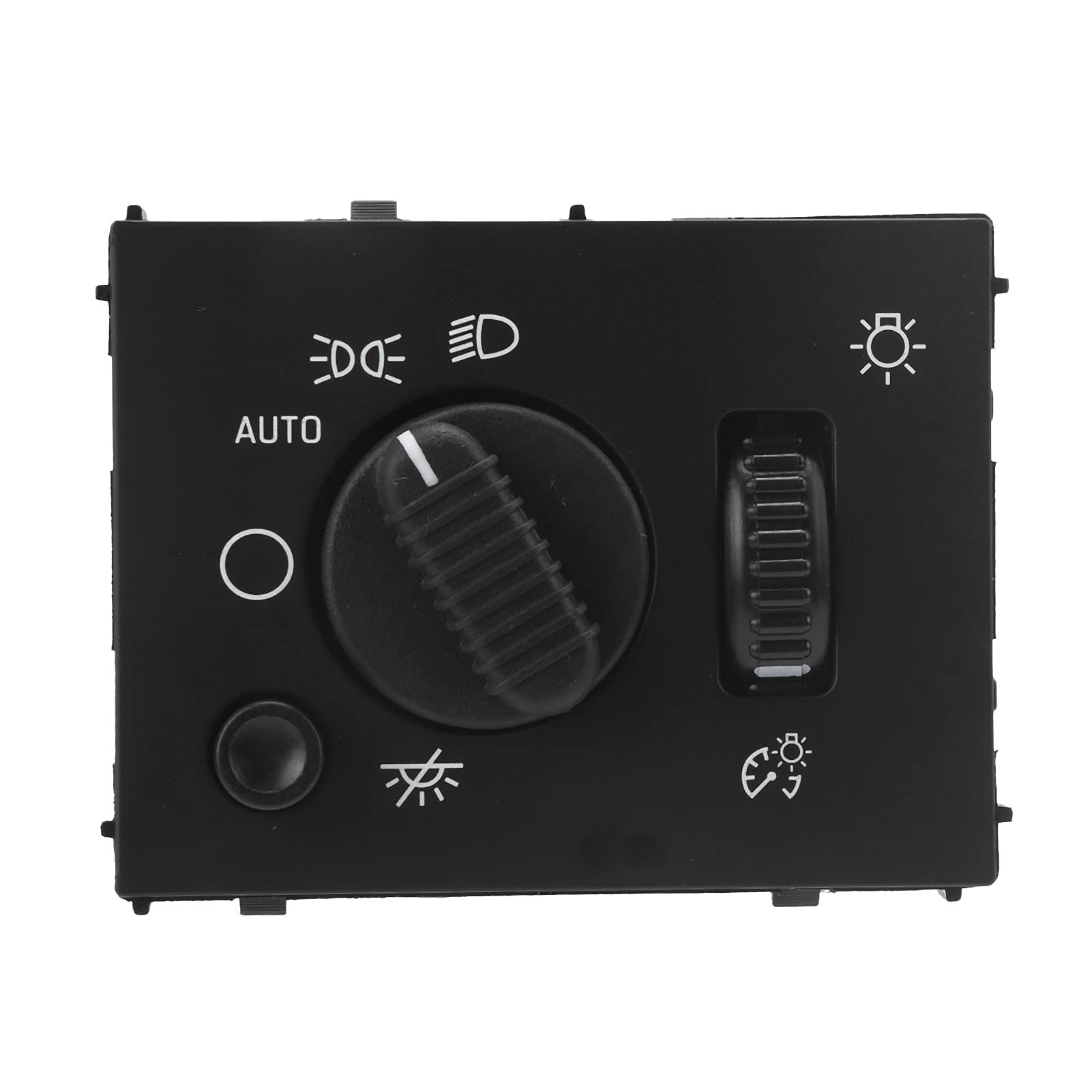 Replacement Headlight Switch & Dimmer Control Panel for Chevy Silverado Tahoe Suburban - Compatible with Part #19381535 - Perfect for Night Driving & Interior Lighting Adjustment