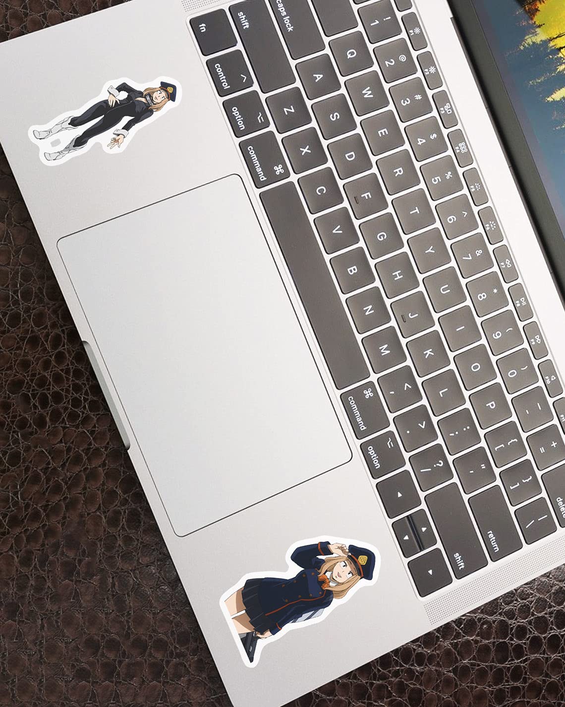 Alexiss MHA Camie Utsushimi Maboromicamie Anime Stickers 4-Pack - 3'' Cool Girl Decals for Water Bottles, Phone, Laptop, Skateboard & Car - Perfect for My Hero Academia Fans & Anime Lovers