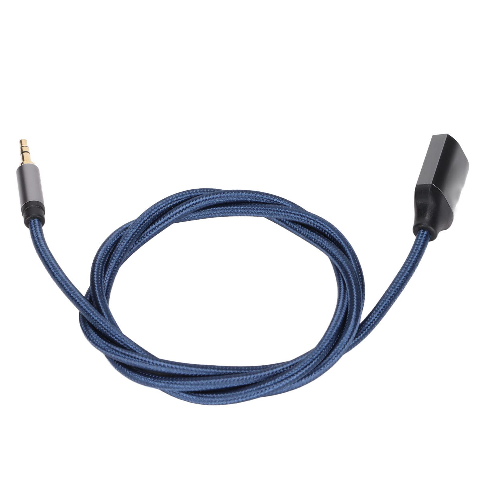 01 02 015 3.5mm Headphone Audio Splitter Cable - 1m Extension Cord for Mobile Phones, Laptops, PC - Share Music & Movies with Friends - Perfect for Gaming, Travel & Office Use