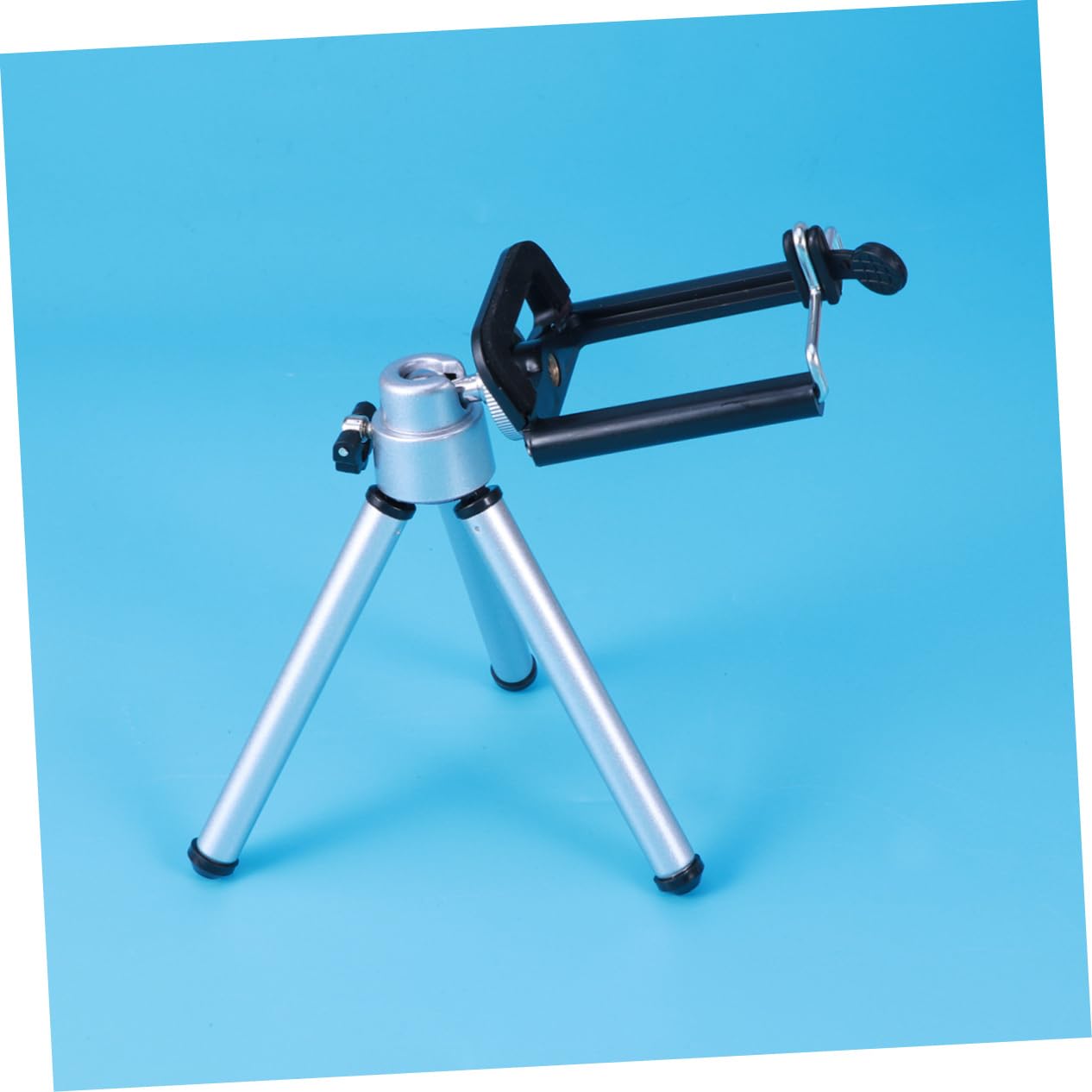 HEMOTON Adjustable Camera Tripod Stand with Phone Holder - Universal Tripod for DSLR, Mirrorless Cameras & Smartphones - Perfect for Vlogging, Photography & Video Shooting