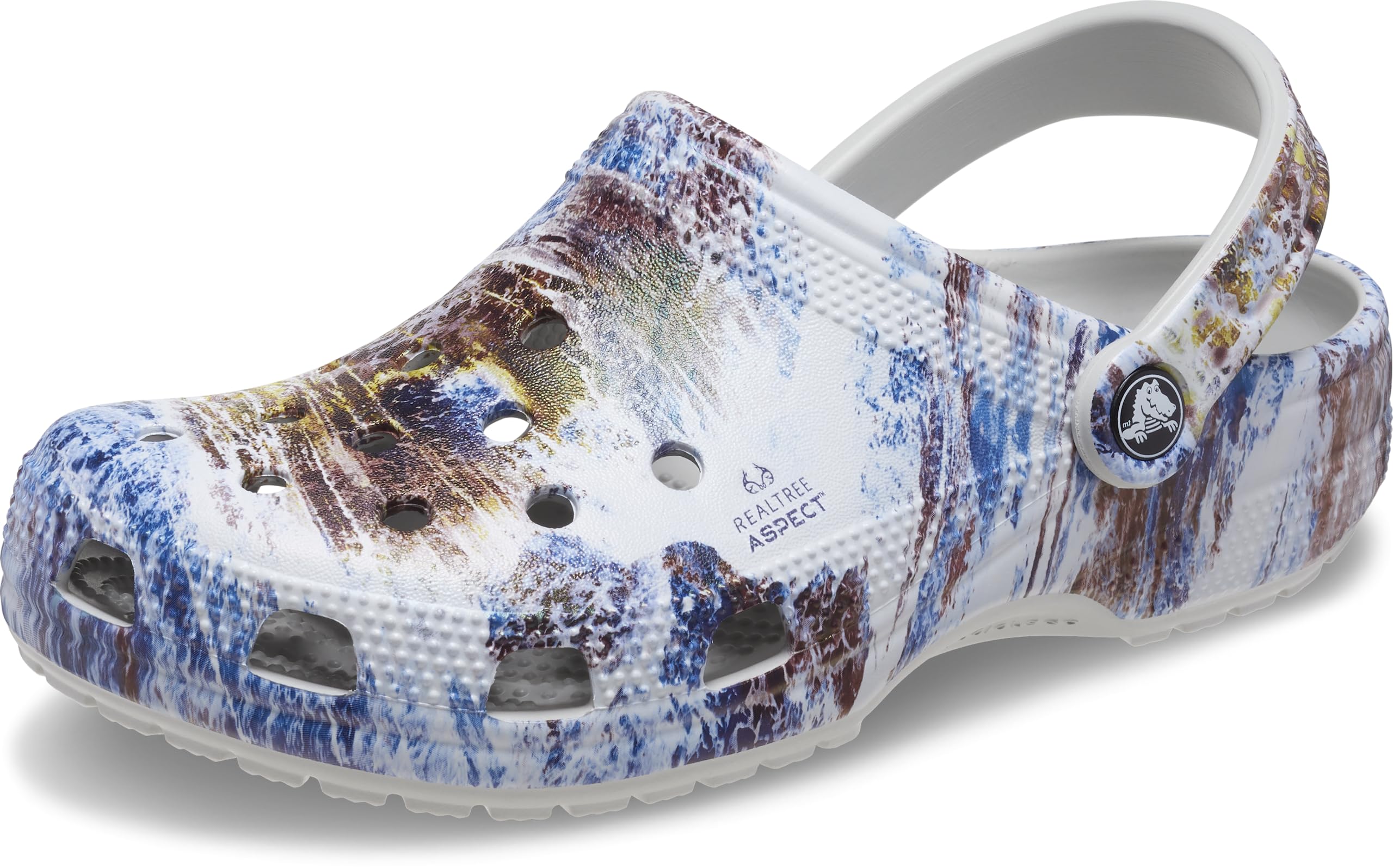Crocs Unisex-Adult Classic Realtree Clog - Comfortable Slip-On Water Shoes for Men & Women - Perfect for Beach, Pool, Garden & Outdoor Activities