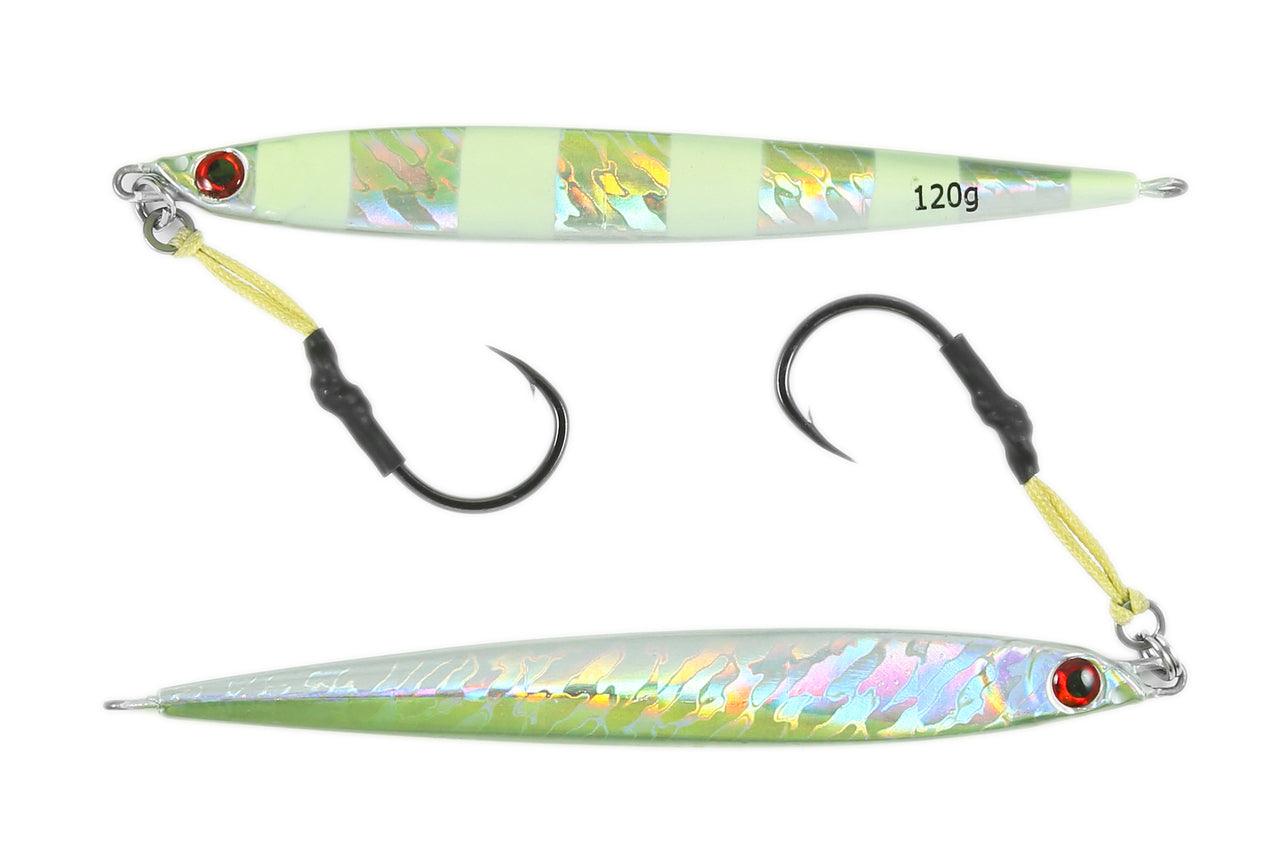 Jigging World Tuna Candy Jigs - Premium Saltwater Fishing Lures for Tuna, Mahi Mahi & More - Perfect for Offshore & Deep Sea Fishing Adventures