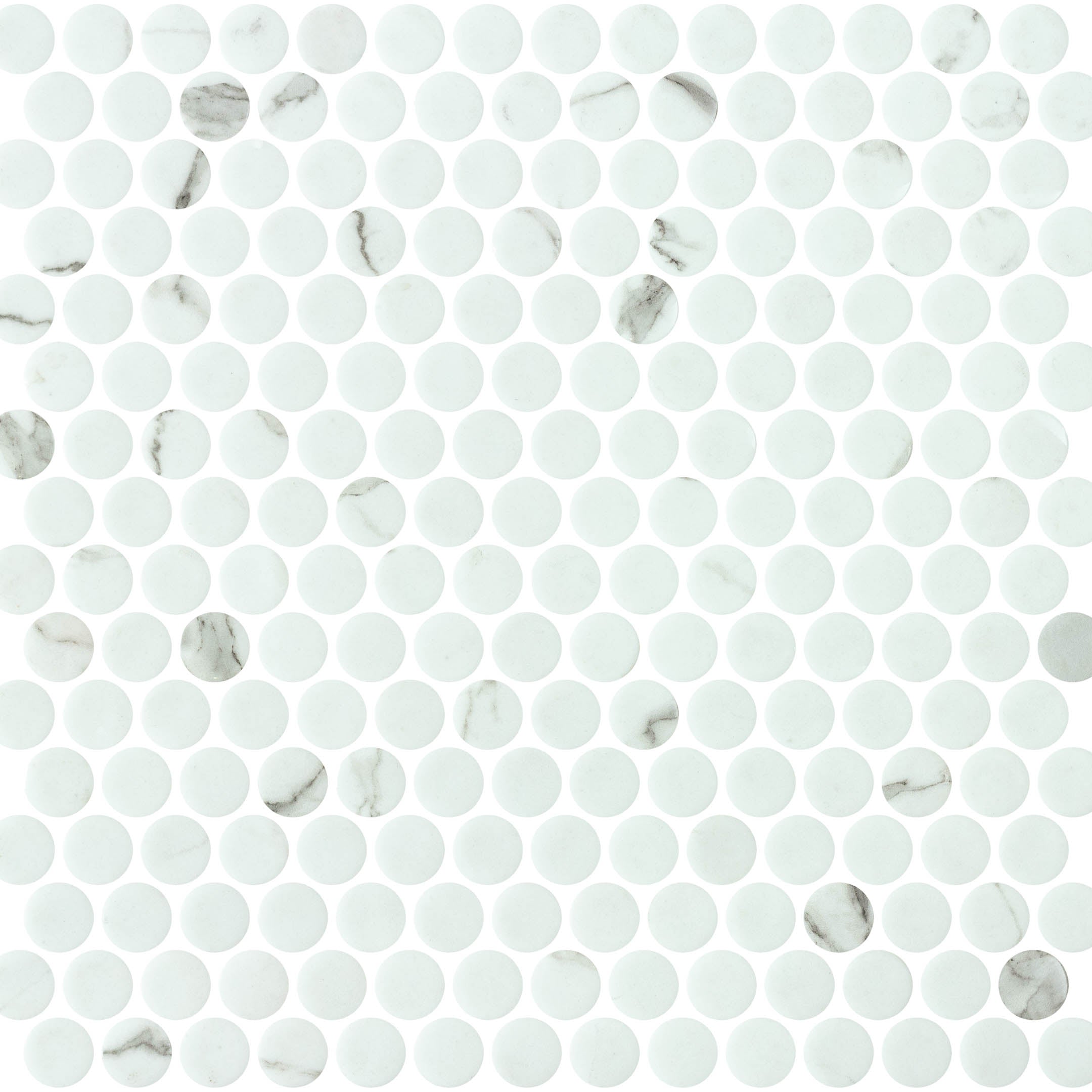 Premium Onix Penny Round Mosaic Tile - Natural Stone Backsplash & Bathroom Wall Decor - Perfect for Kitchen, Shower, and Flooring Designs