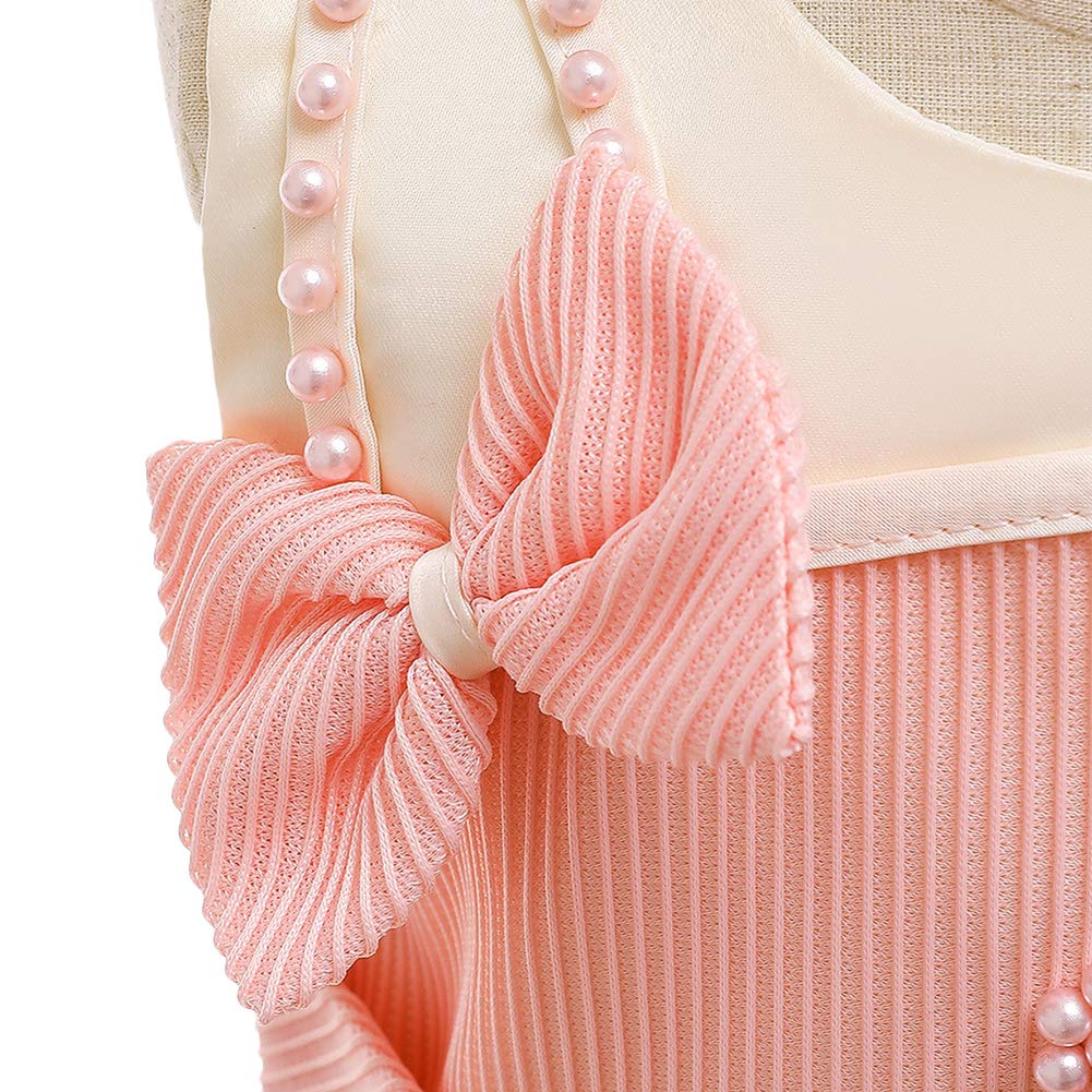 Newborn Baby Girl Lace Bowknot Princess Tutu Dress for Birthday Wedding Party | Elegant Prom Vestido for Kids Toddler | Perfect for Photoshoots Pageants & Special Occasions