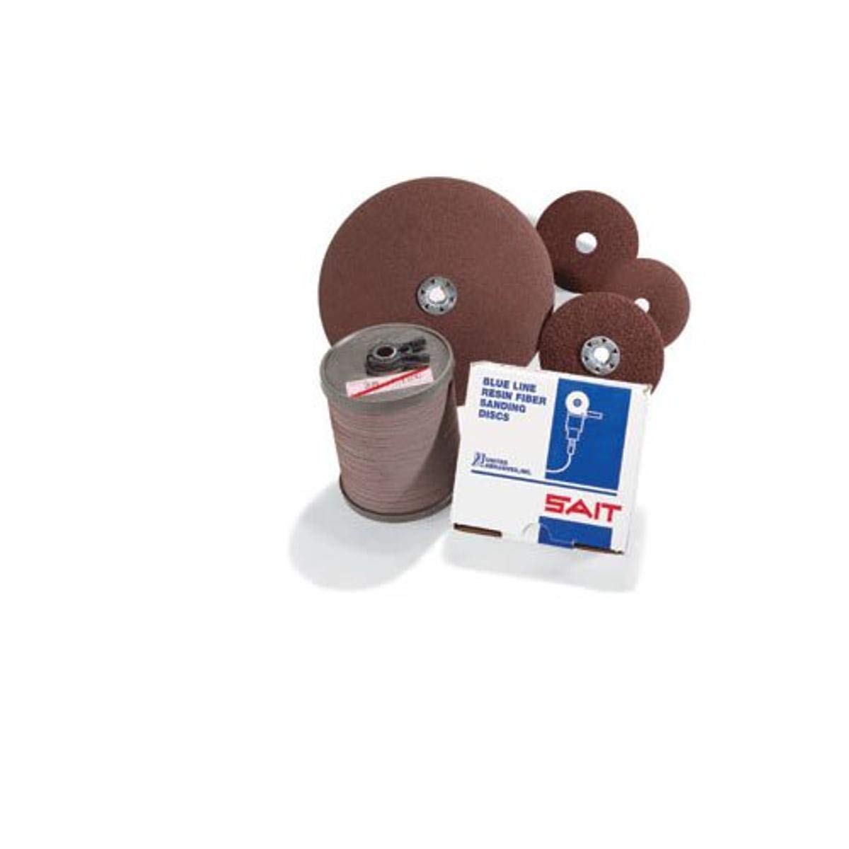 SAIT 52460 Economical Aluminum Oxide Fiber Discs - 4-1/2