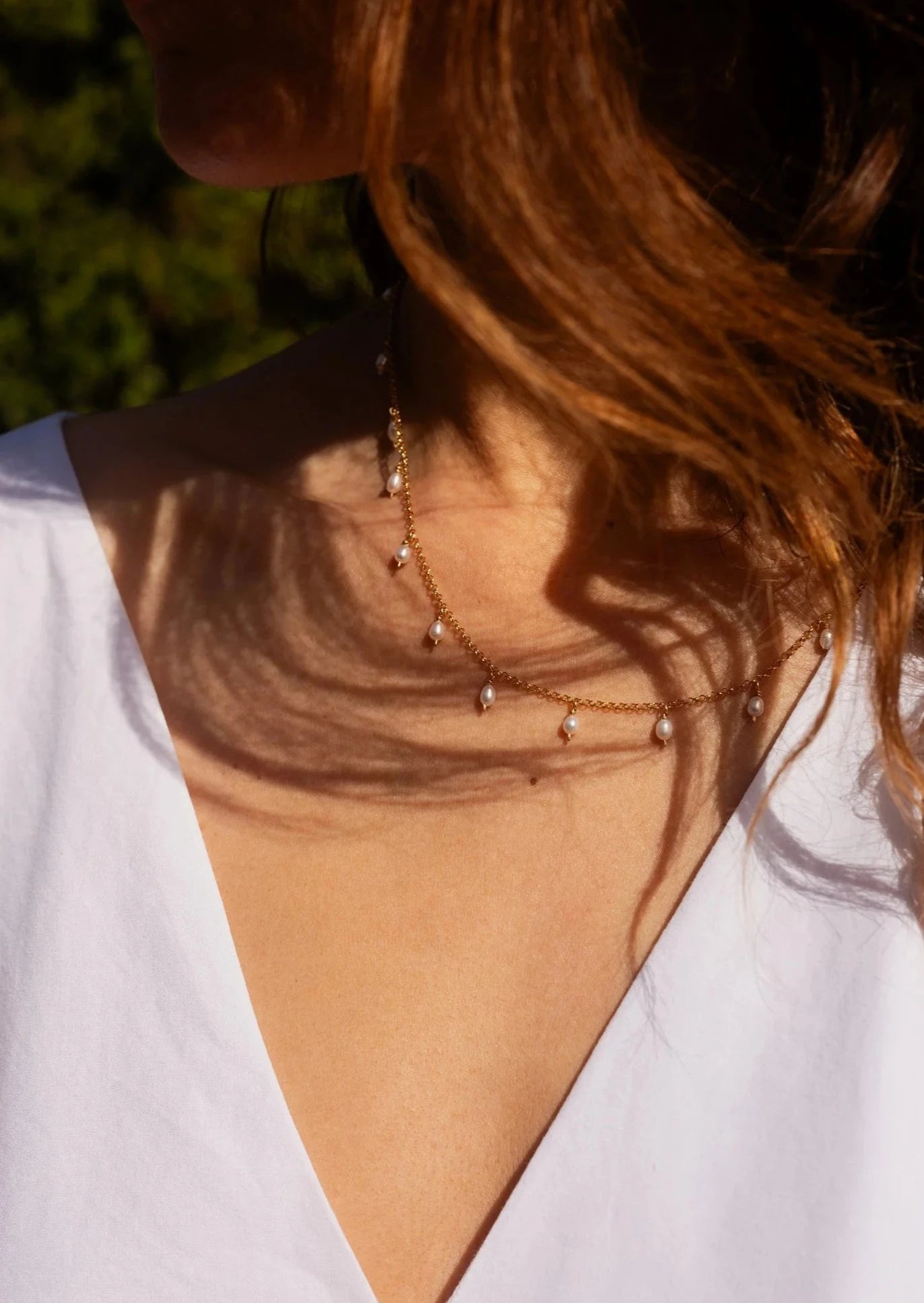 Elegant Tiny Pearl Necklace for Women - Dainty & Timeless Jewelry Gift for Her - Perfect for Weddings, Parties & Everyday Wear