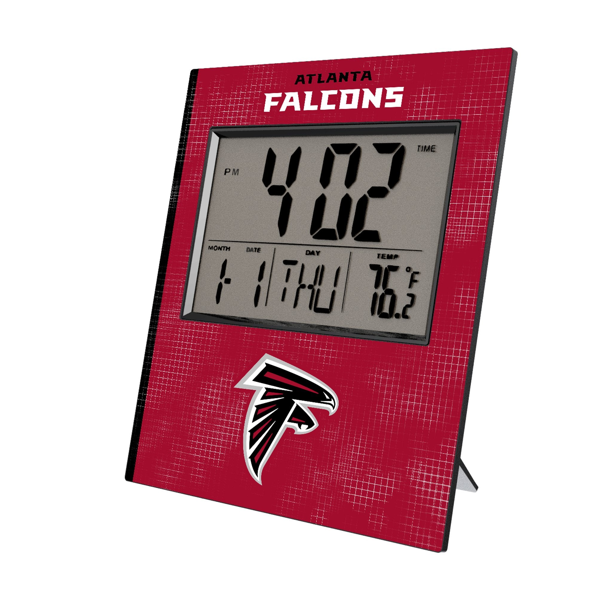 Atlanta Falcons Hatch Wall Clock - NFL Team Logo Decorative Clock for Home, Office & Game Room - Perfect for Football Fans & Sports Decor