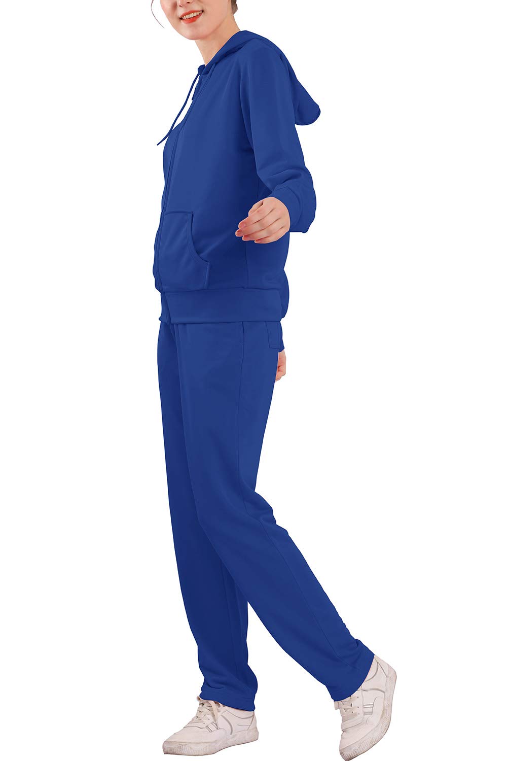 Women's Casual 2-Piece Track Suit Set - Comfortable Sweatsuit for Running, Yoga & Lounge Wear | Athletic Jogger Outfit for Gym & Street Style