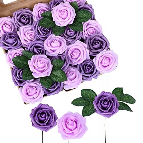 Ombre Purple Roses