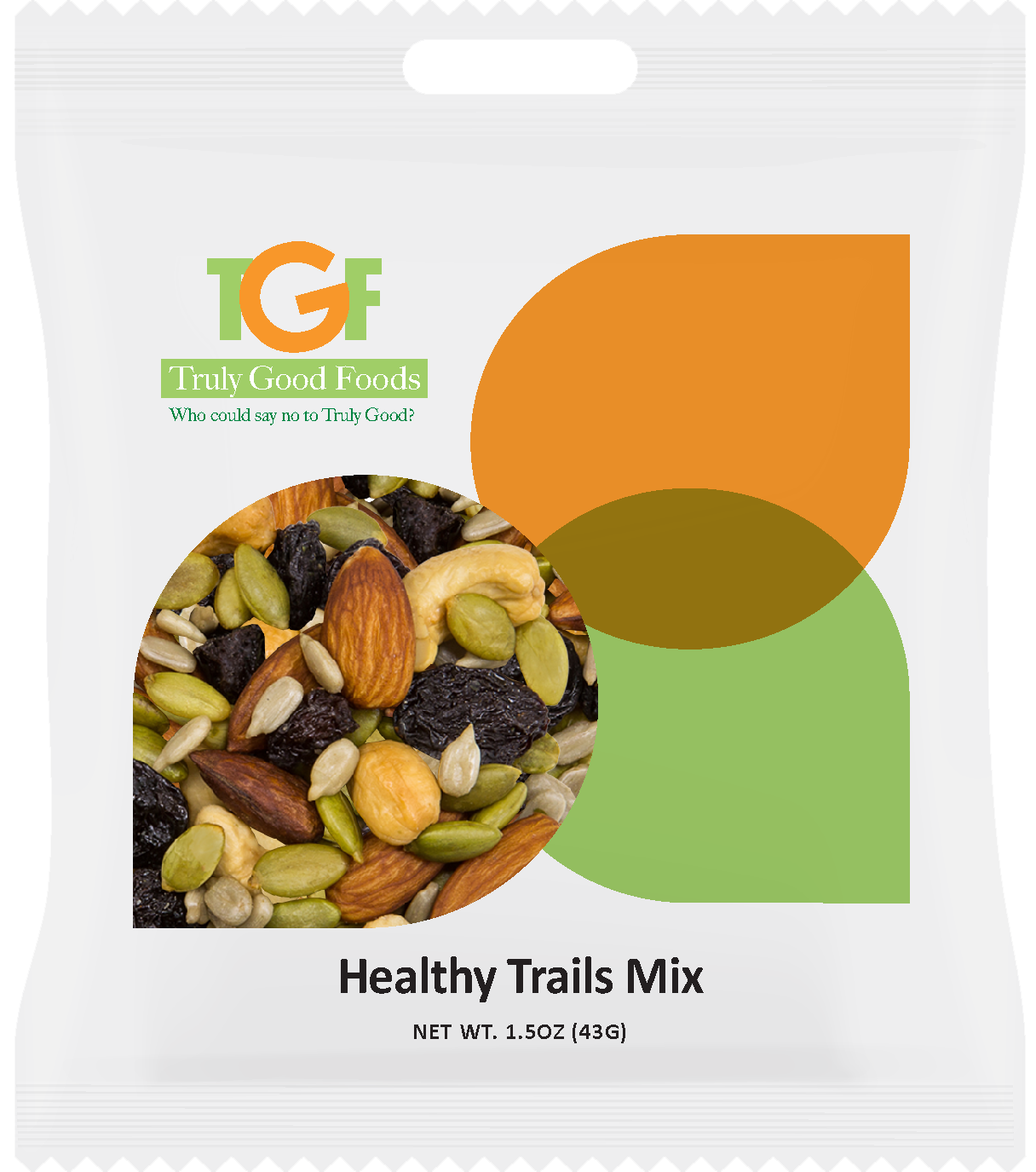 Truly Good Foods Healthy Trail Mix Snacks - Organic, Non-GMO, Gluten-Free - Perfect for Hiking, Camping & On-the-Go Energy Boost