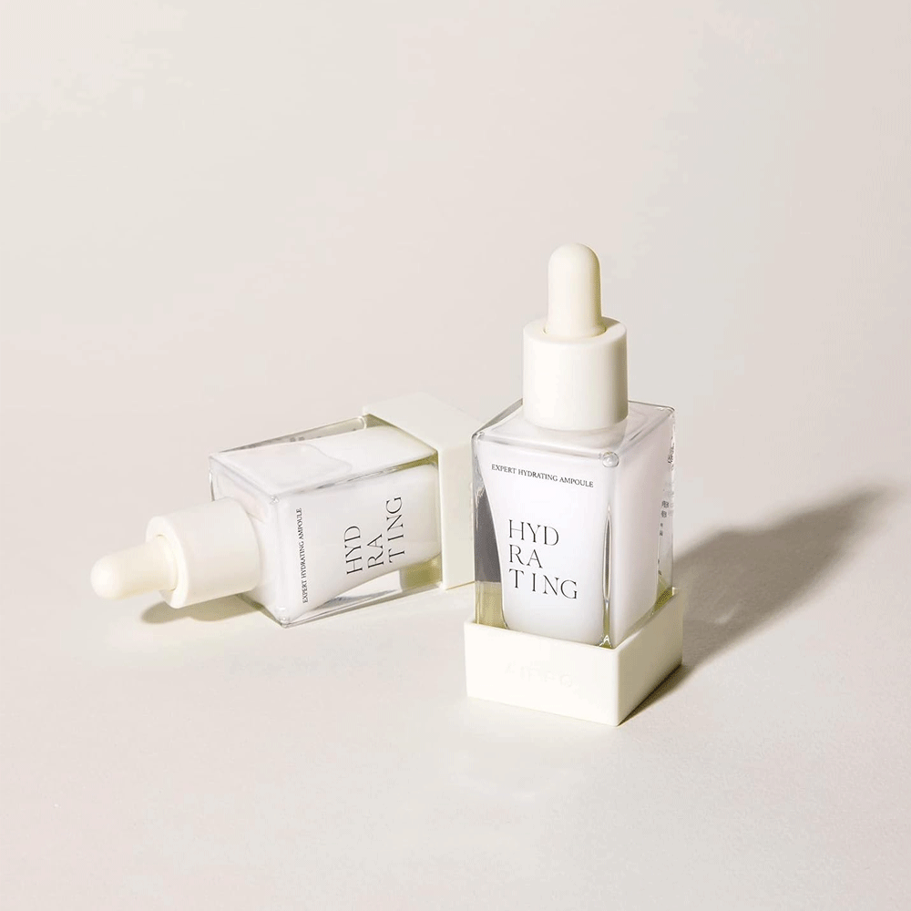 AIPPO Expert Hydrating Ampoule 30ml - Intense Moisturizing Facial Serum for Dry Skin | Perfect for Night Routine & Anti-Aging Skincare