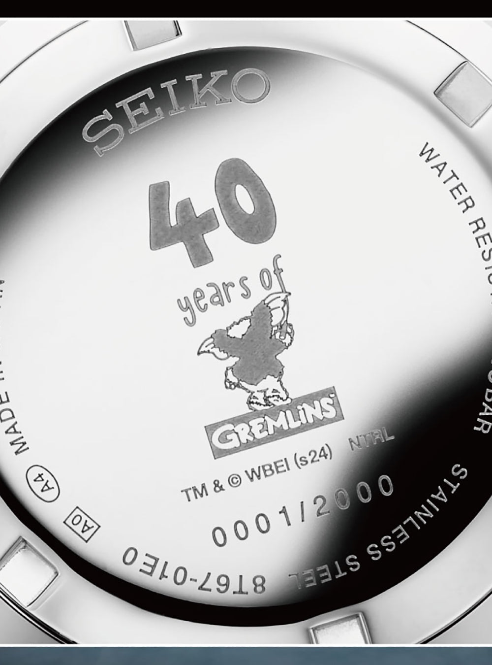 SEIKO GREMLINS 40th Anniversary Limited Edition Japanese Automatic Watch - Collectible Timepiece for Movie Fans & Watch Enthusiasts - Perfect for Special Occasions, Gifts & Pop Culture Collections