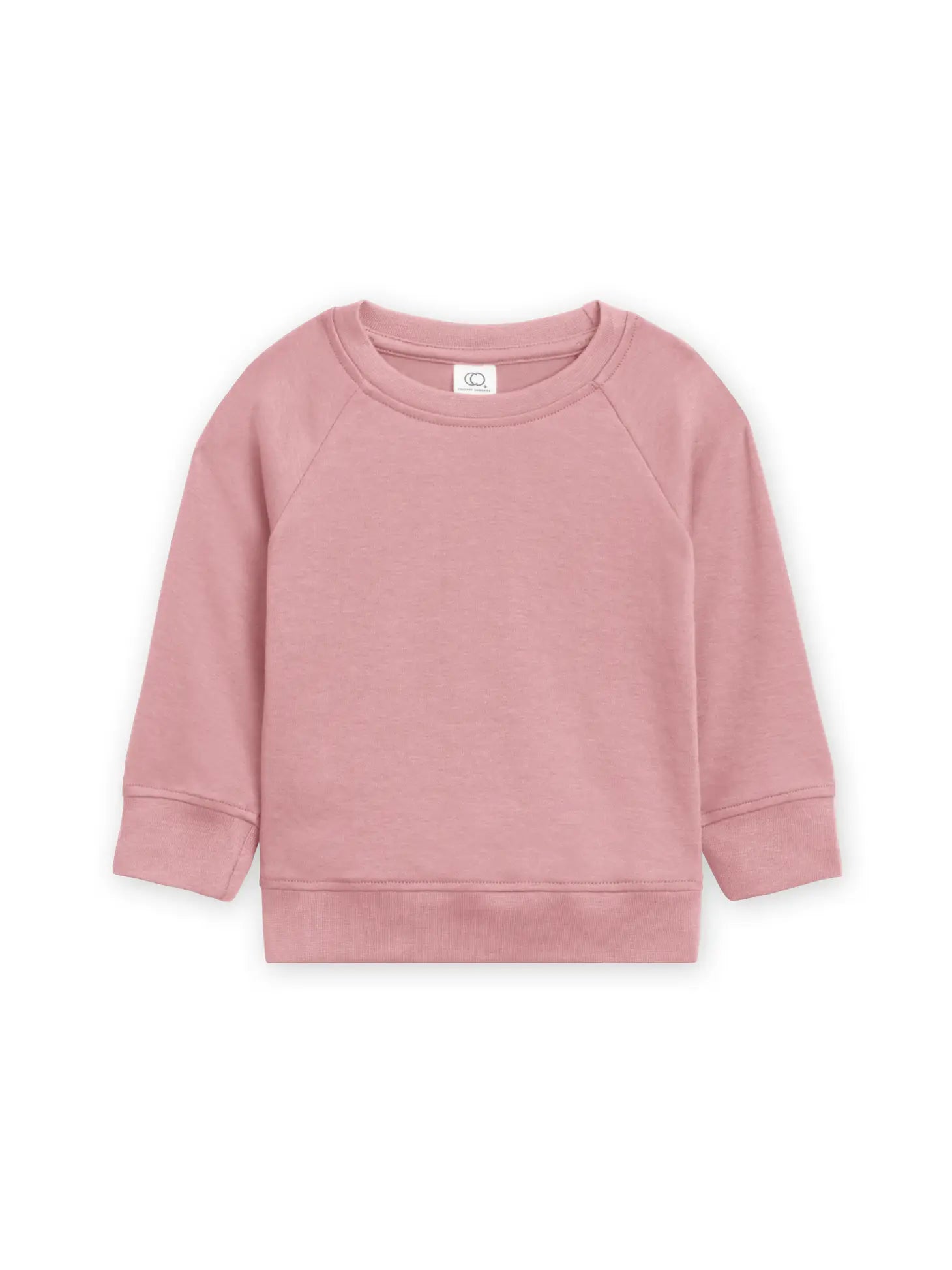 Organic Portland Pullover Sweatshirt for Women - Soft Rose Pink Cotton Hoodie for Casual Wear, Loungewear & Outdoor Activities