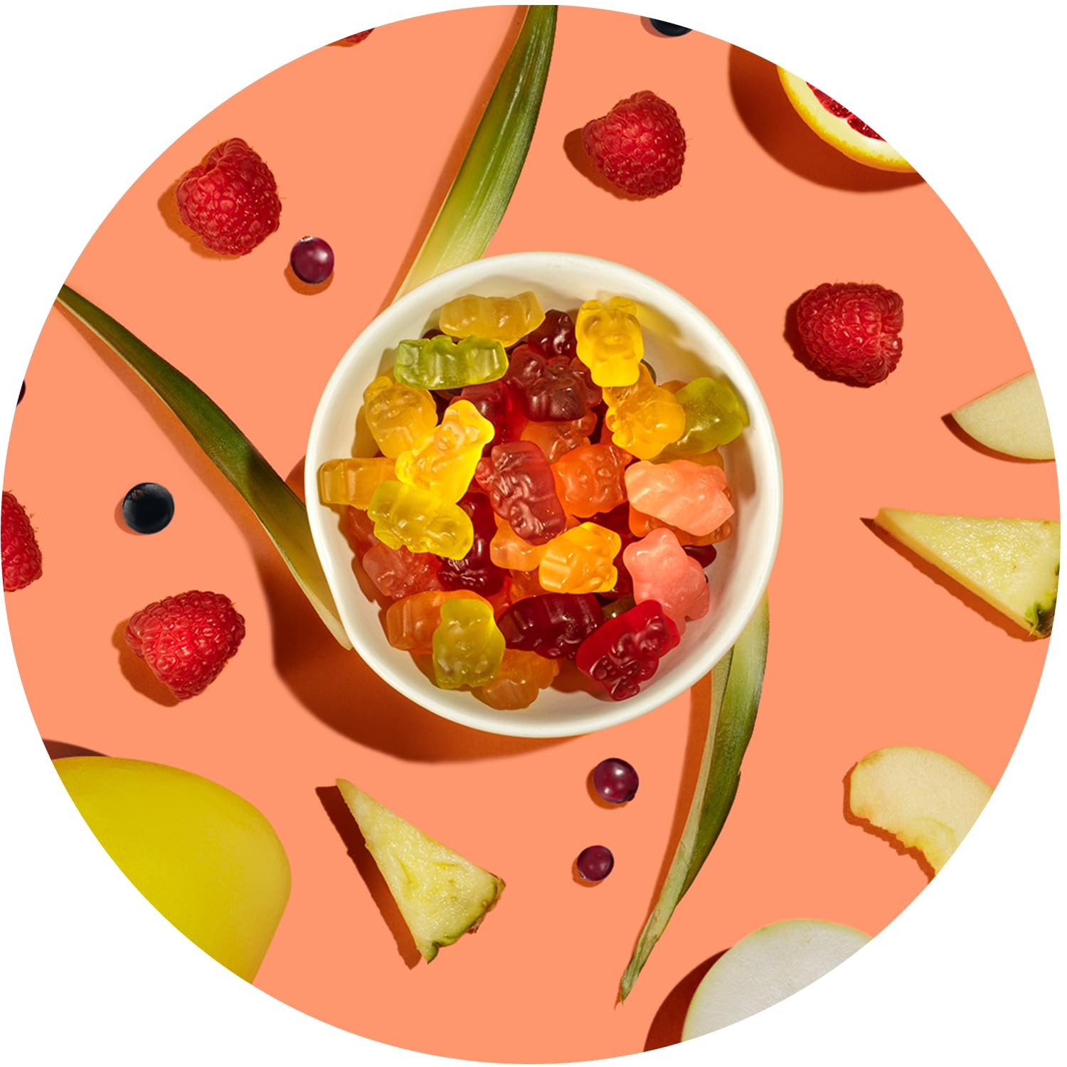 Albanese Exotic Fruit Gummies 2.5oz (12 Pack) - Soft Chewy Candy for Snacking