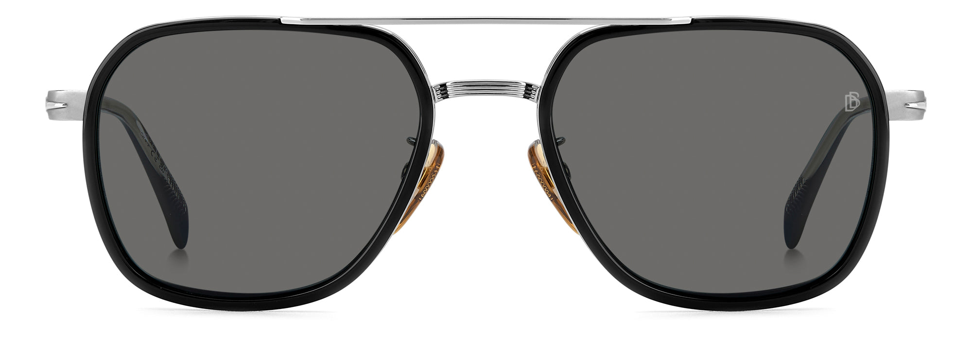 David Beckham DB1161/S Sunglasses - Polarized Aviator Style for Men - Perfect for Driving, Outdoor Sports & Fashion Accessories