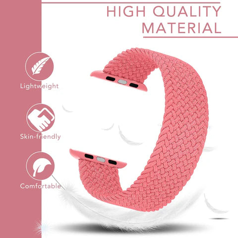Braided Elastic Band - Traditional Stretchable Hair Tie for Women & Girls - Perfect for Ponytails, Braids, and Everyday Hairstyles