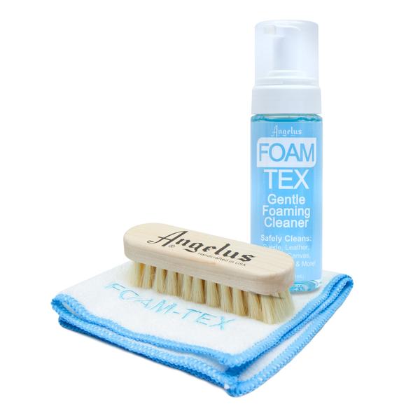 Angelus Foam Tex Cleaning Kit - Premium Shoe & Sneaker Care Set for Deep Cleaning & Protection | Perfect for Sneakerheads, Athletes & Shoe Collectors