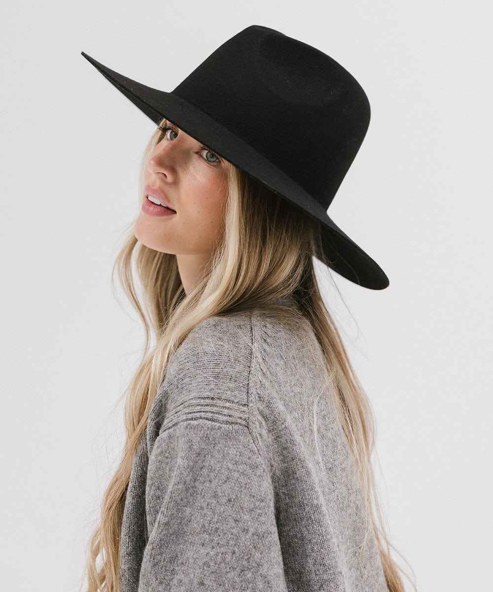 Scottie Wide Brim Fedora Hat for Women & Men - Stylish Sun Hat for Outdoor Activities, Beach, Travel & Summer Fashion