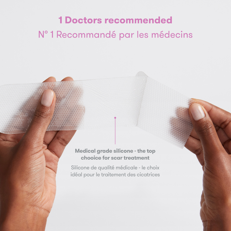C-Section Scar Healing Silicone Patches - Postpartum Recovery for C-Section Scars - Medical Grade Scar Treatment for Women - Perfect for Post-Surgery Care & Comfort