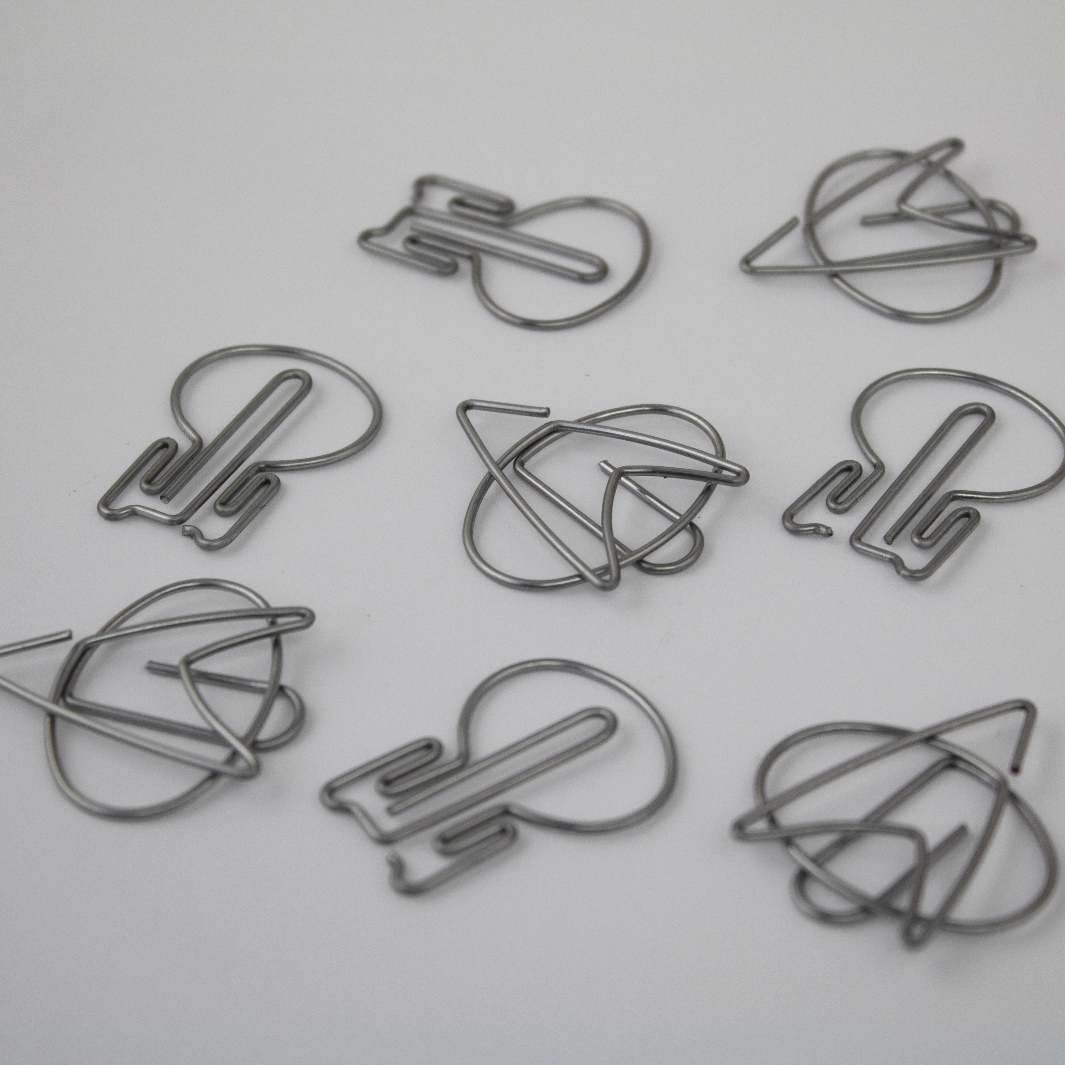 Star Trek The Next Generation TNG Novelty Paper Clips - Fun Office Supplies for Sci-Fi Fans & Collectors - Perfect for Organizing Documents, Gifts & Fan Merchandise