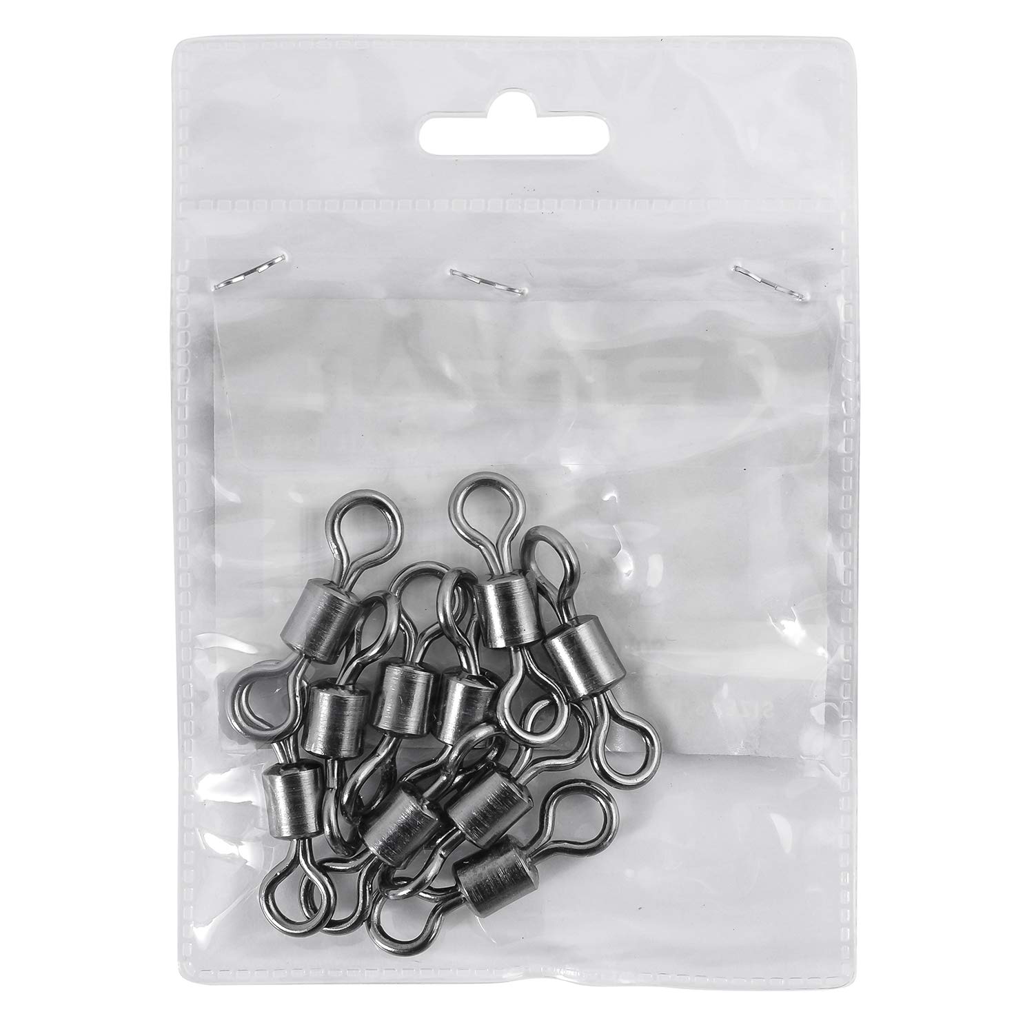 Premium Rolling Barrel Fishing Swivels - High Strength Corrosion Resistant Ball Bearing Swivel for Saltwater & Freshwater Fishing - Ideal for Trolling, Casting & Bottom Fishing